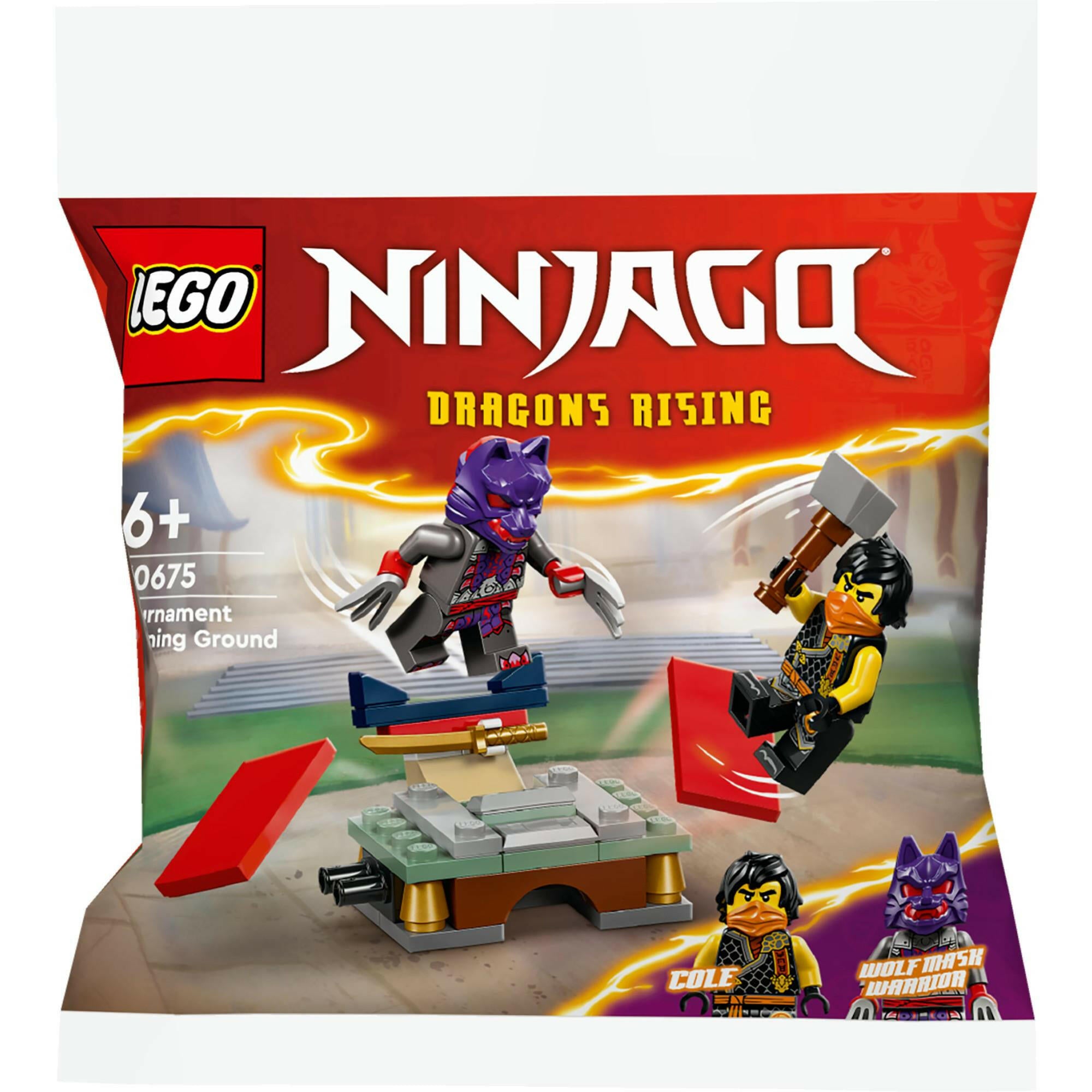 LEGO Ninjago Turnier-Trainingsgelände 49-teilig für Kinder
