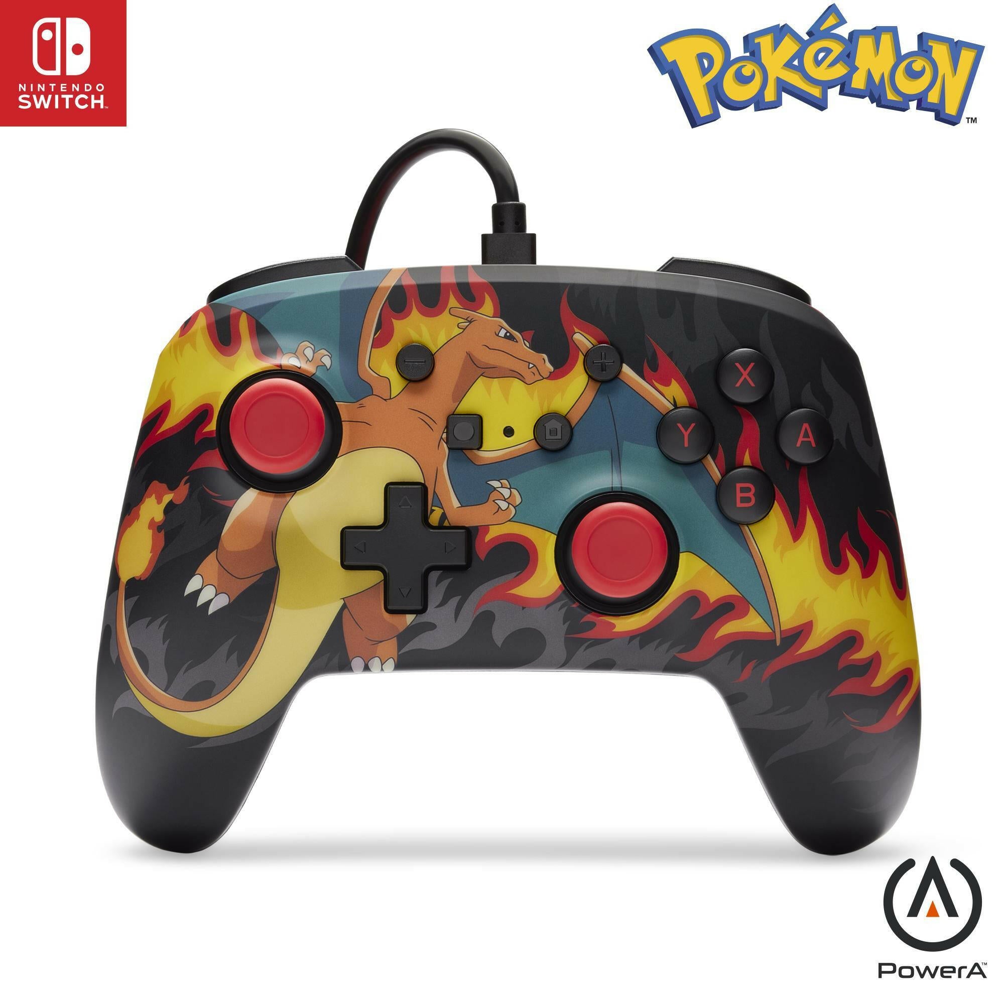 PowerA kabelgebundener Controller Nintendo Switch Charizard.