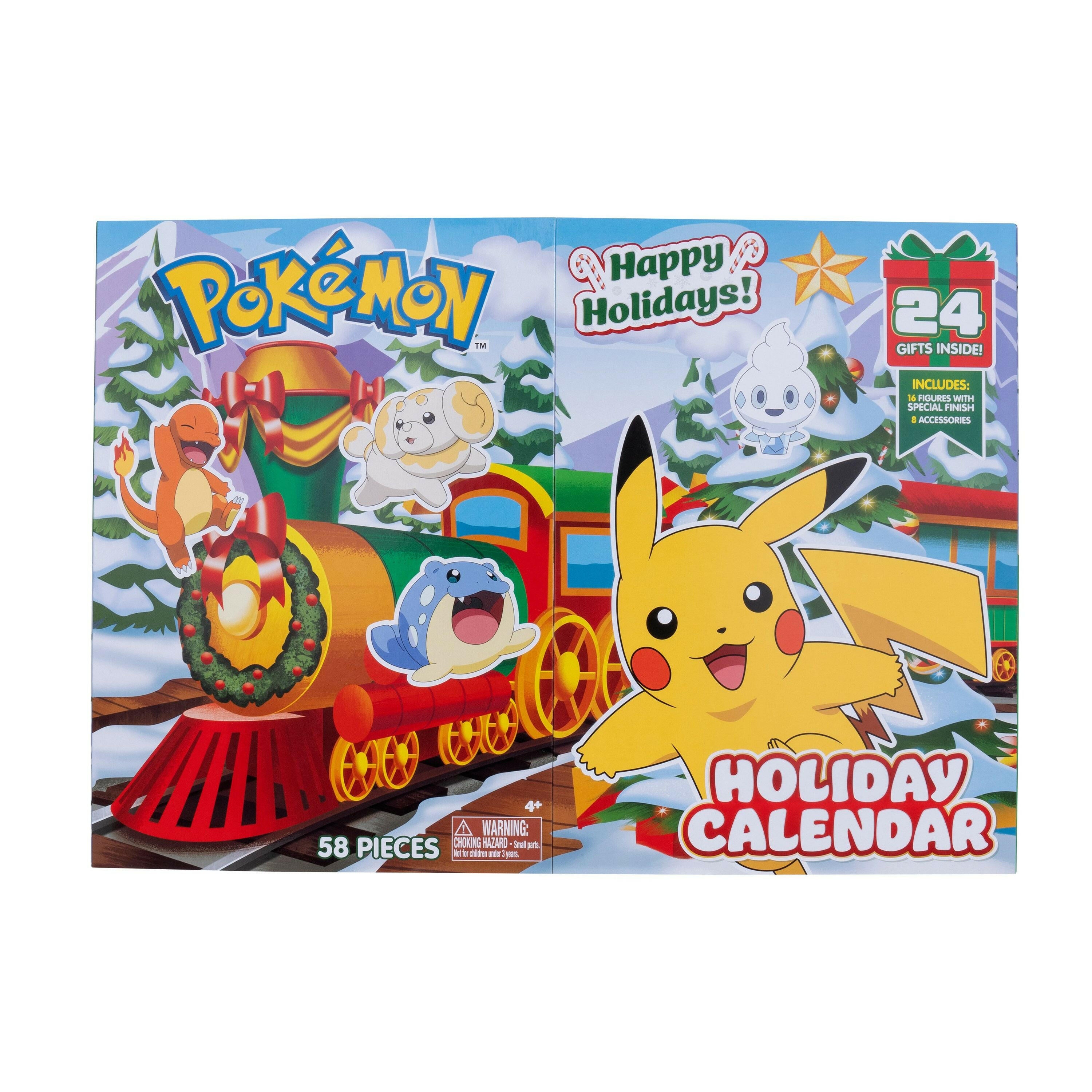 Pokémon Adventskalender 2024 - Offiziell - 24 Überraschungen
