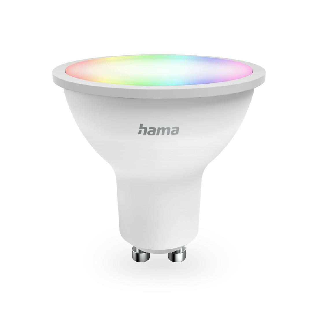 HAMA Smart WLAN-LED-Lampe E27 RGBW, dimmbar, Matter.