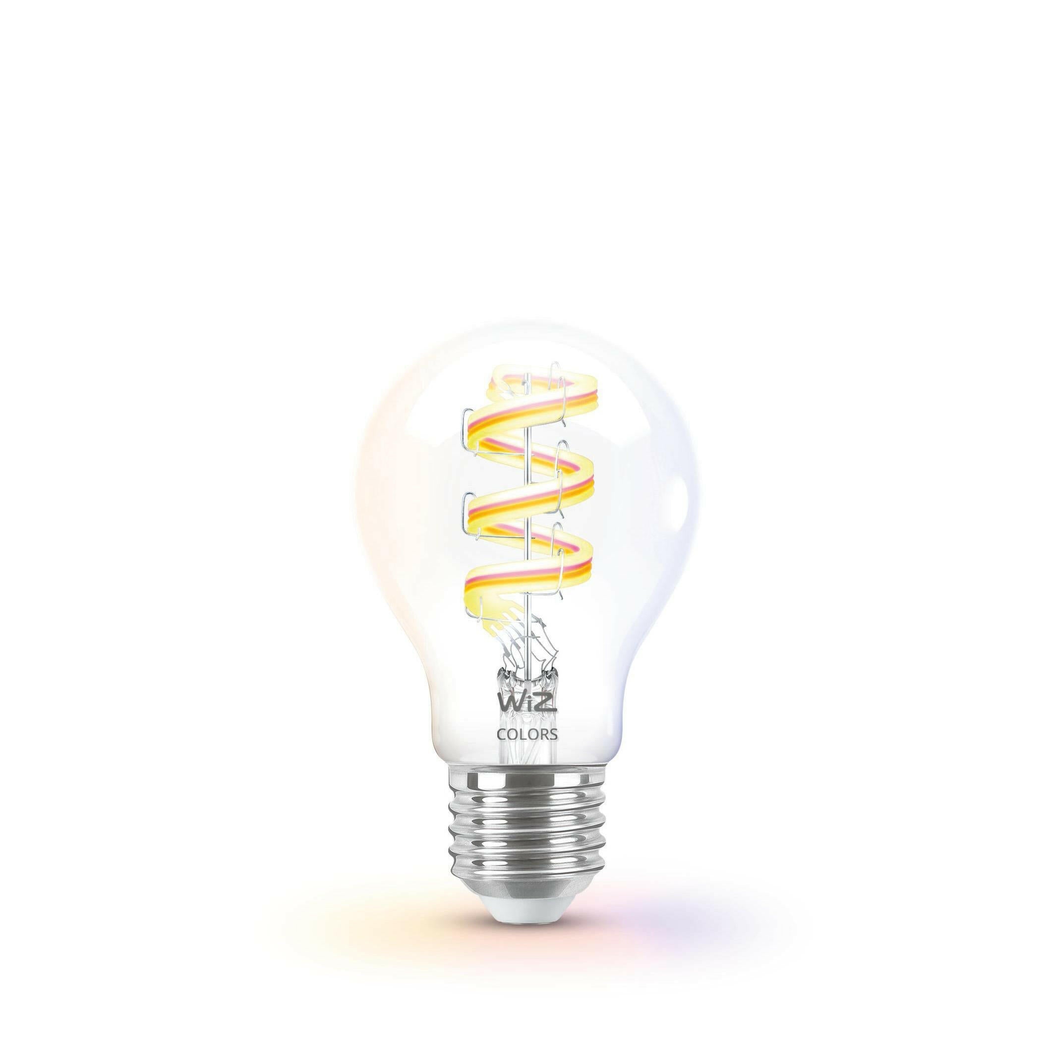 WiZ LED Filament-Lampe E27, 7W, 16 Mio. Farben, smart.