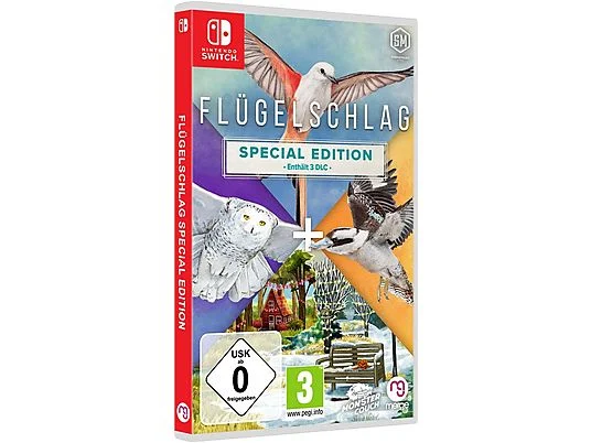 Wingspan Special Edition Nintendo Switch - Strategie-Spiel.