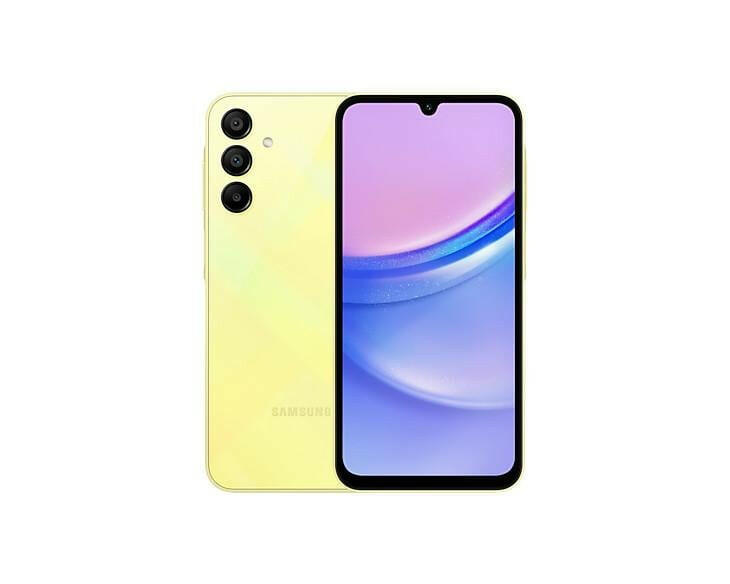 Samsung Galaxy A15 128GB 4GB Dual-SIM Smartphone Gelb