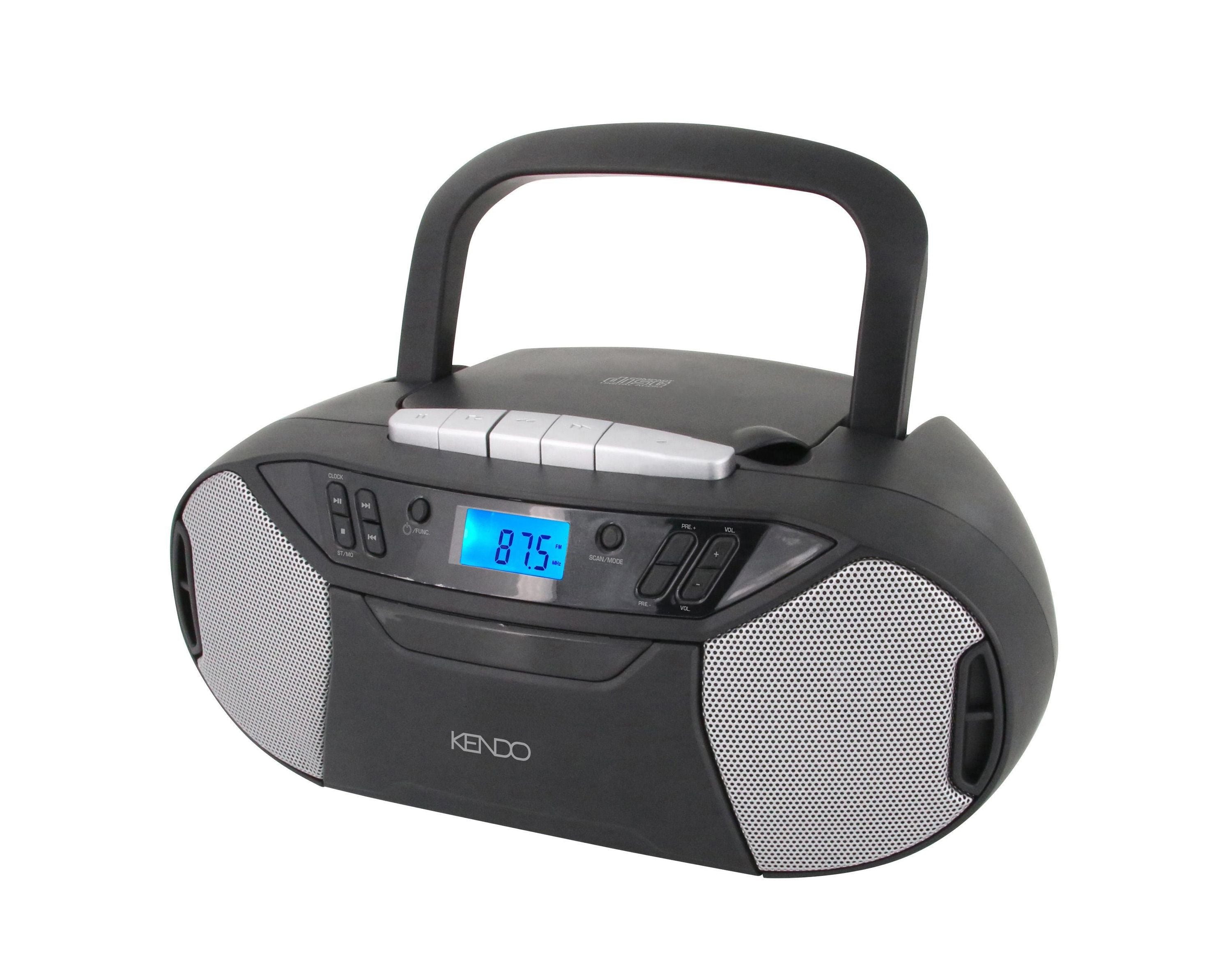 Kendo Boombox 24EX CD-Kassettenspieler - LCD-Display B-Ware