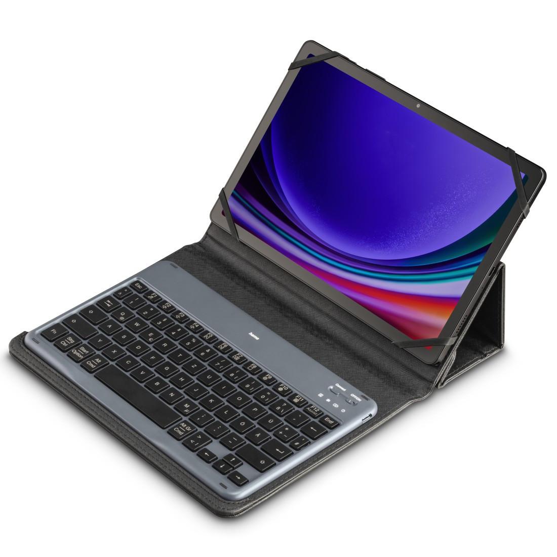 Hama Bluetooth-Tastatur Travel 500 für Tablets 7"-11", Case
