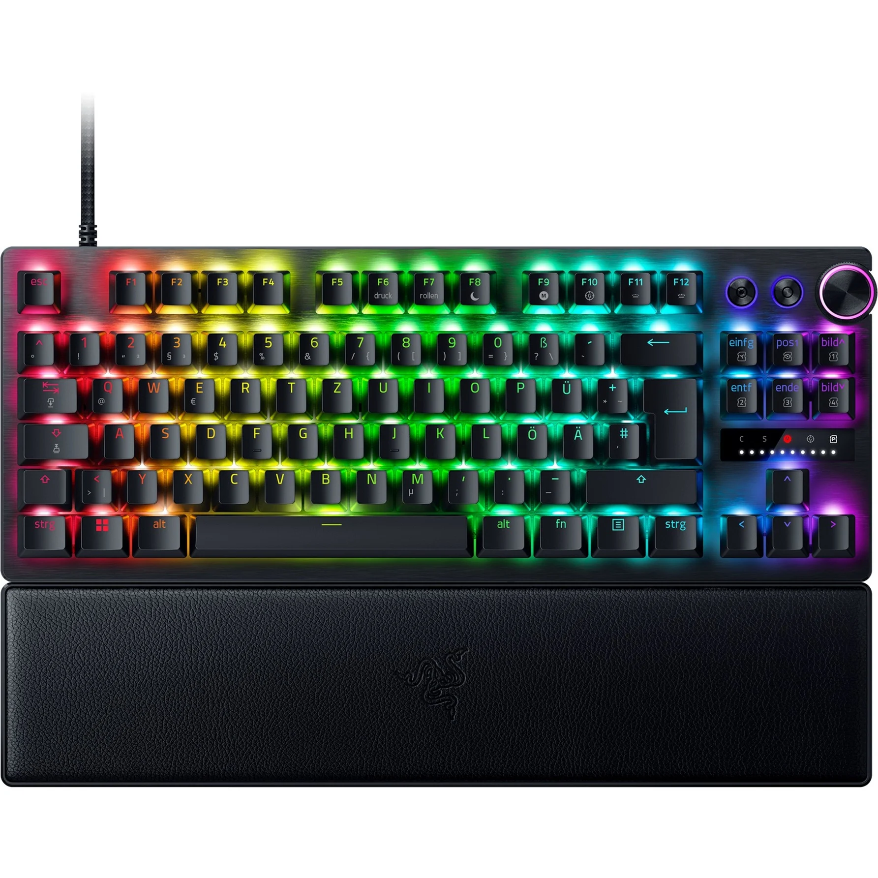 Razer Huntsman V3 Pro TKL-Tastatur 8KHz Analoge Switches