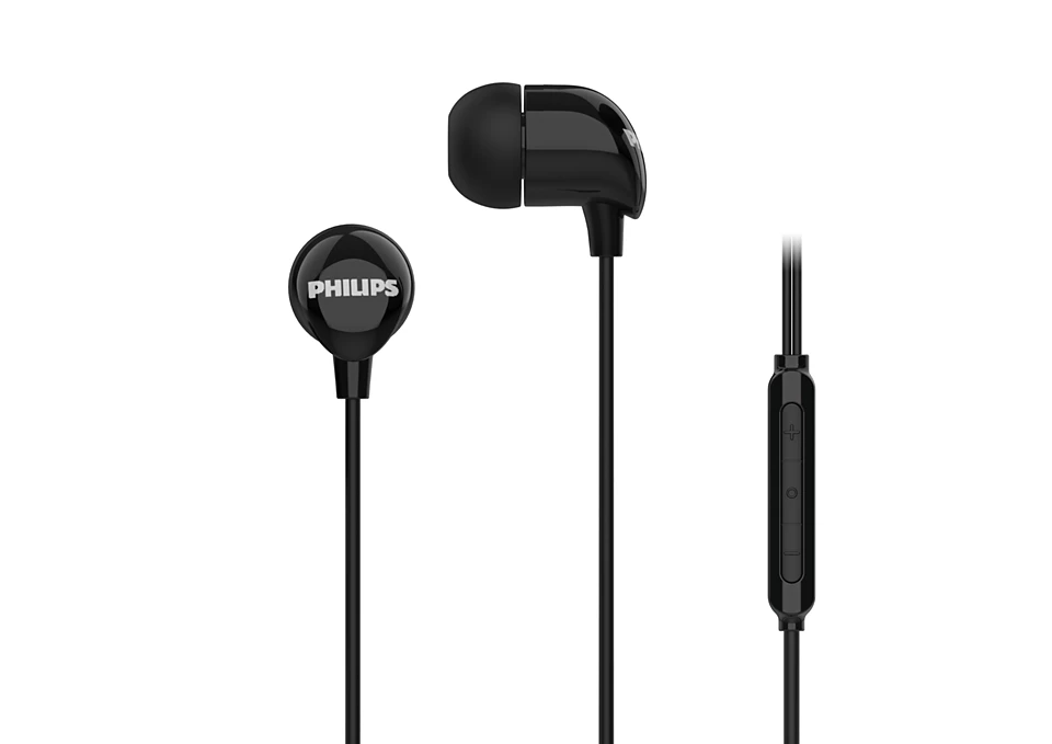 Philips TAE2146BK/00 In-Ear Kopfhörer USB-C Mikrofon schwarz