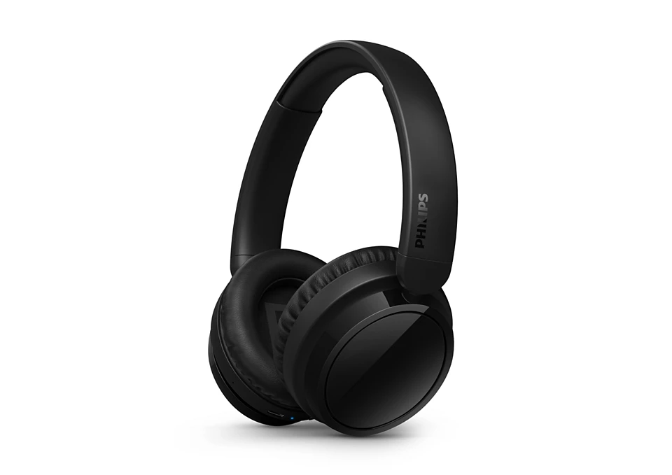 Philips TAH5209BK Over-Ear Kopfhörer, leicht, 65h, Bluetooth
