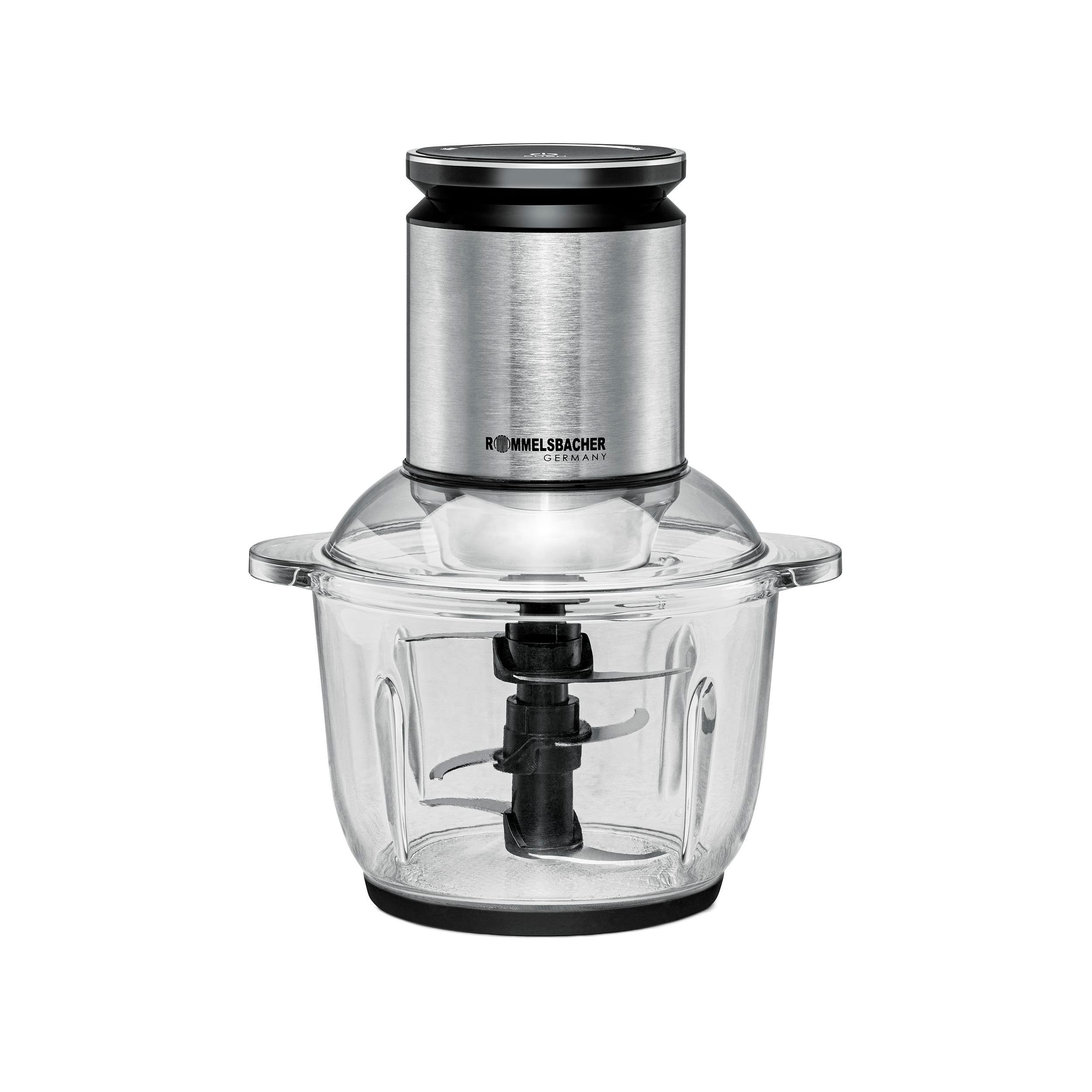 ROMMELSBACHER MZ 600 Zerkleinerer 2L, 22 Stufen, Edelstahl