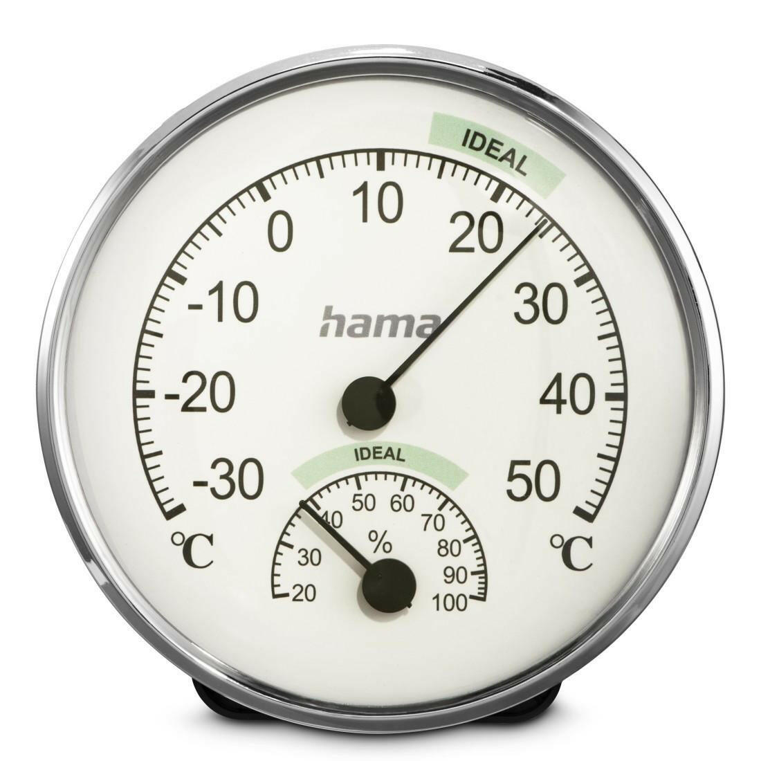 Hama Thermometer Hygrometer "Chios" analoge Anzeige, FSC.