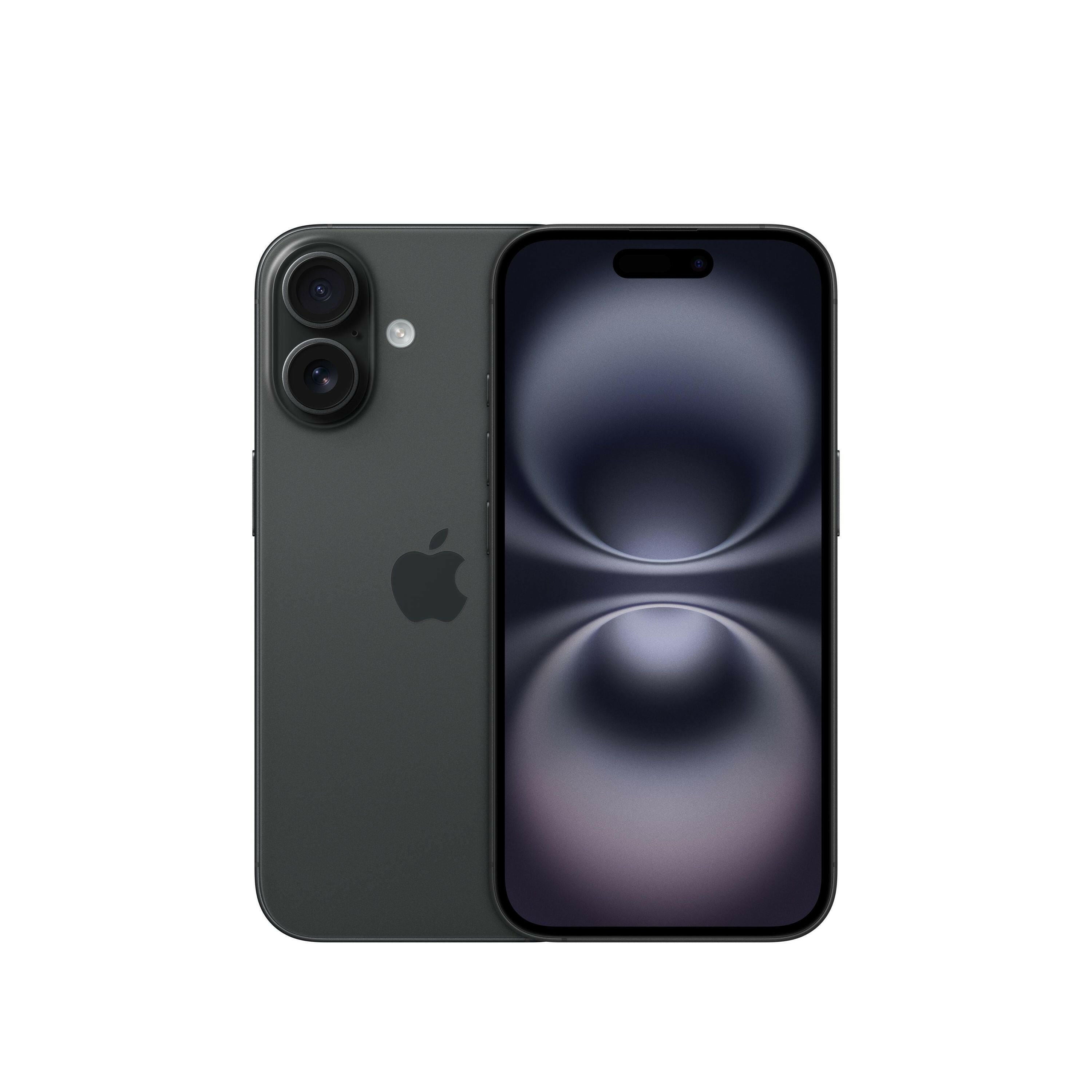 Apple iPhone 16 128GB Schwarz 5G A18 Chip - Neue
