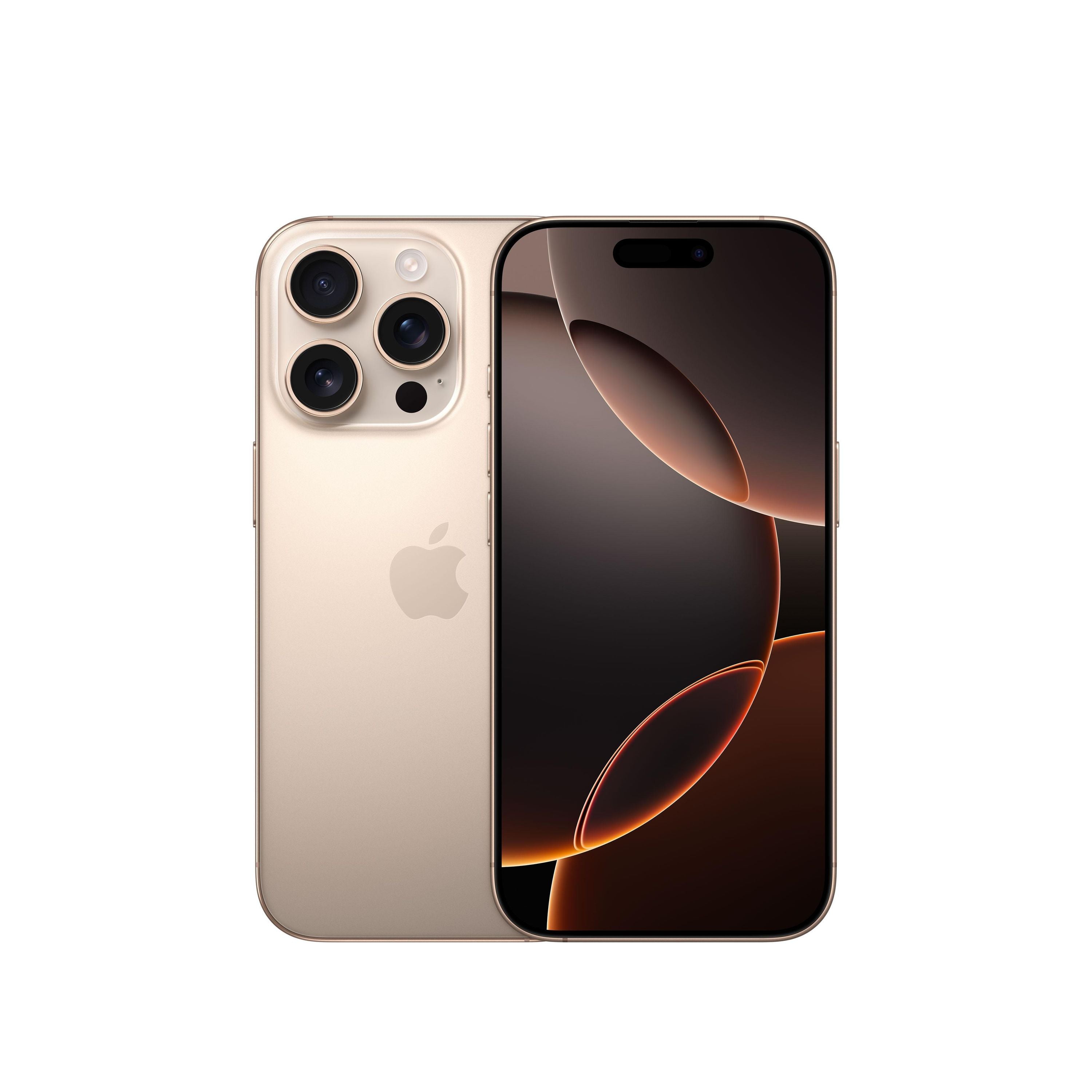 Apple iPhone 16 Pro Smartphone 256GB Titan Wüstensand 5G