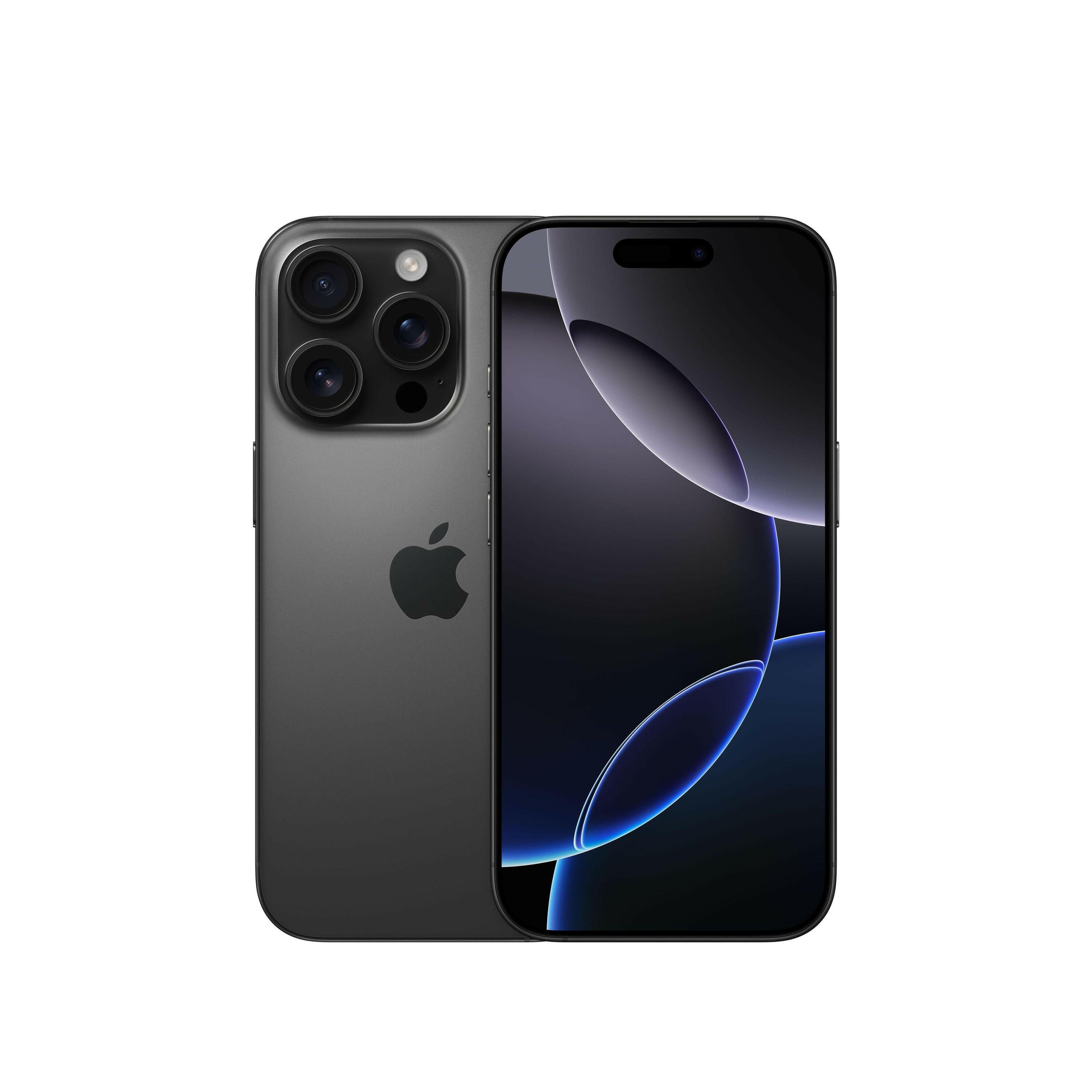 Apple iPhone 16 Pro 128GB Titan Schwarz 5G Smartphone