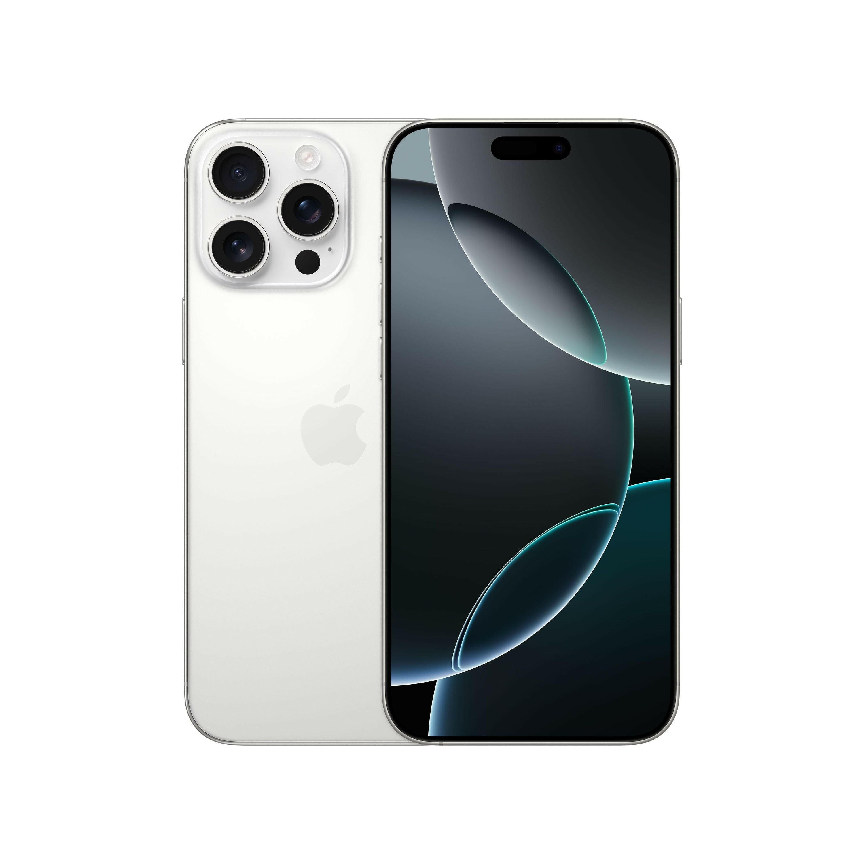 Apple iPhone 16 Pro Max 256GB Titan Weiß - 5G Smartphone mit