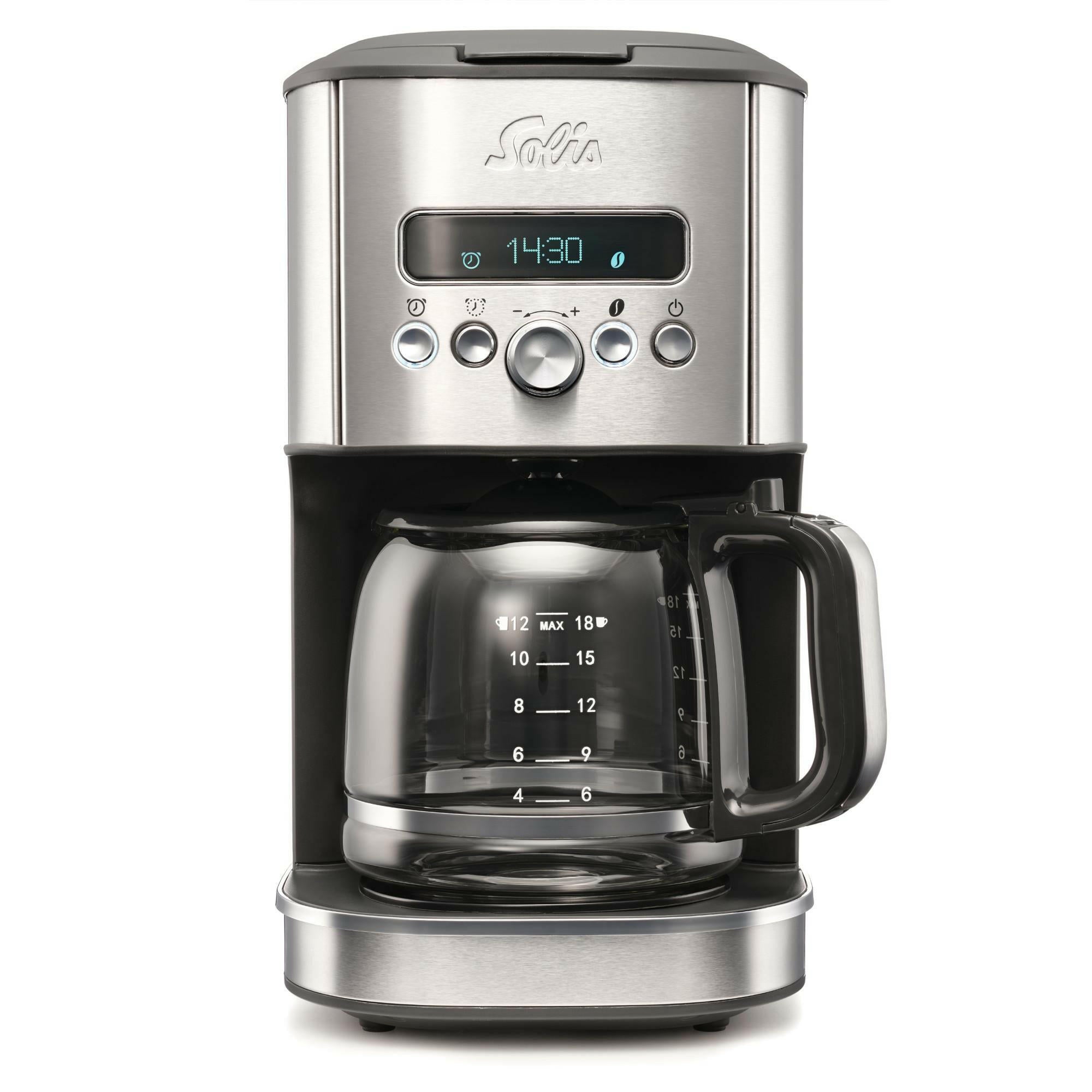 Solis Aroma Brewer 1021 Filterkaffeemaschine, Timer, 1.8.