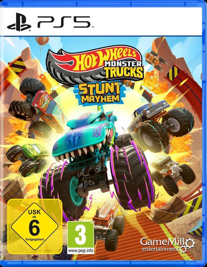 Hot Wheels Monster PS5-Spiel Rennen Blu-ray - Kopf-an-Kopf