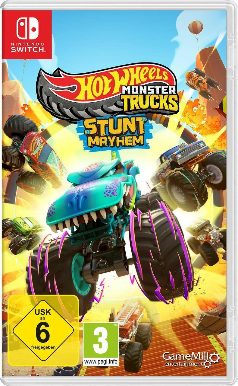 Hot Wheels Monster Trucks: Stunt Mayhem - Nintendo.