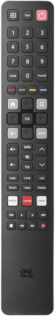 ONE FOR ALL URC4922 FB TCL Fernbedienung für TCL TVs.