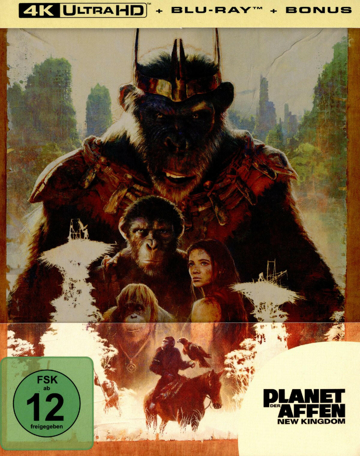 Planet der Affen: New Kingdom Steelbook 4K Ultra HD Blu-ray