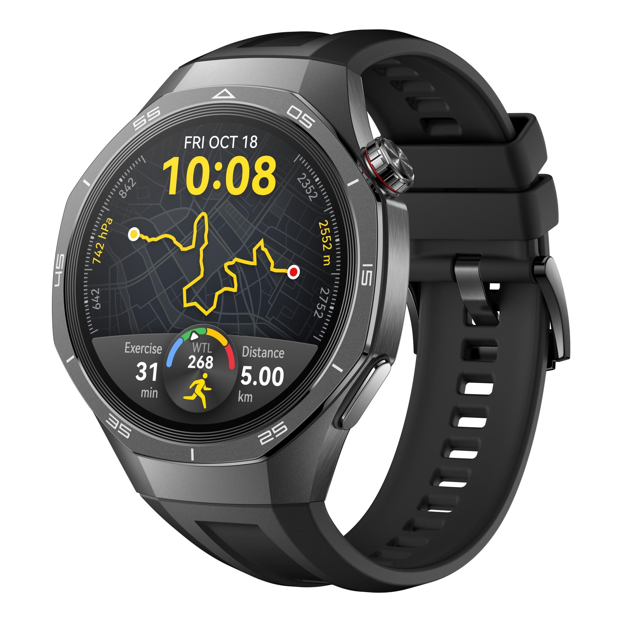 HUAWEI Watch GT5 Pro 46mm (VLI-B29) Smartwatch Titan Schwarz