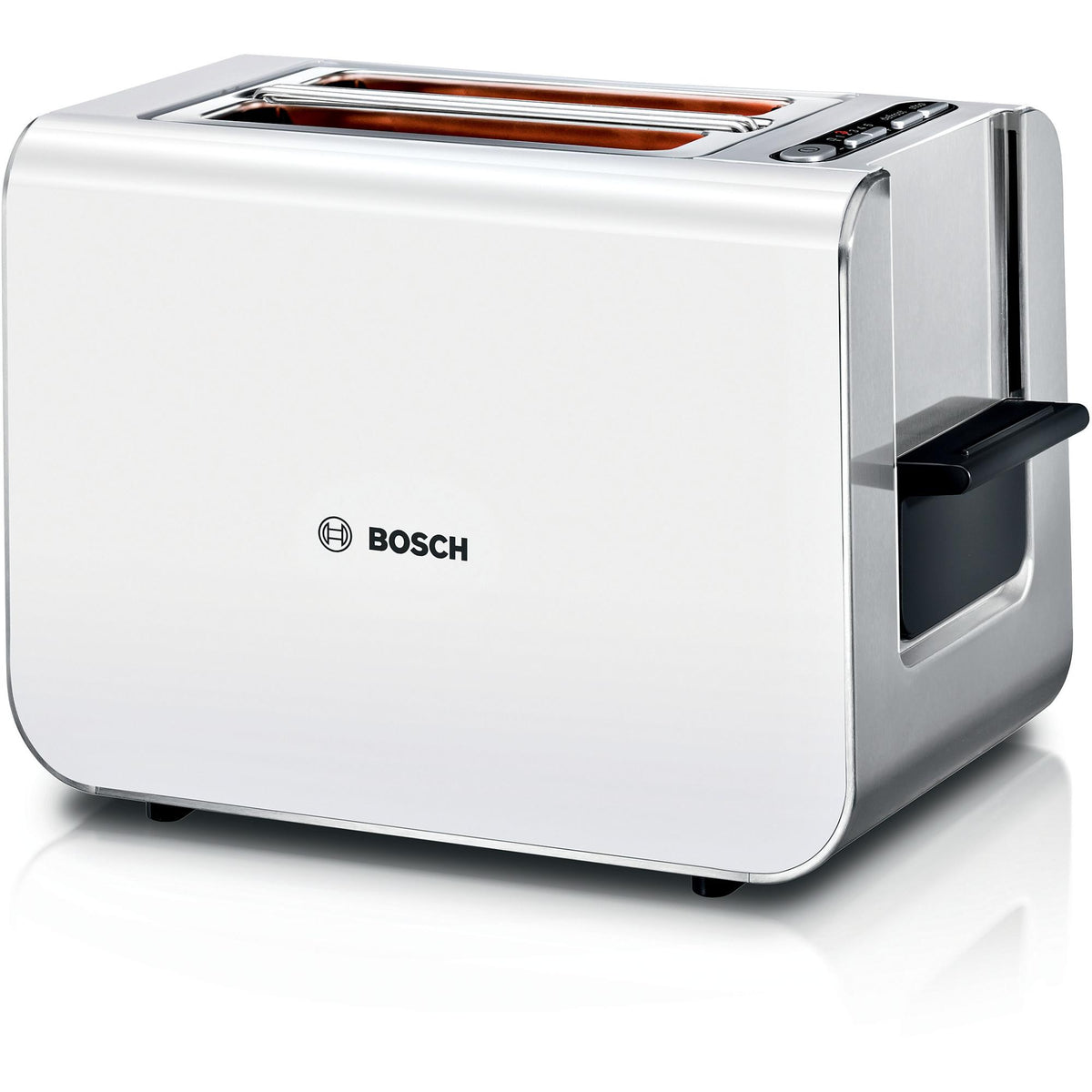 Bosch Styline TAT8611N 2‑Scheiben-Toaster, Brötchenaufsatz