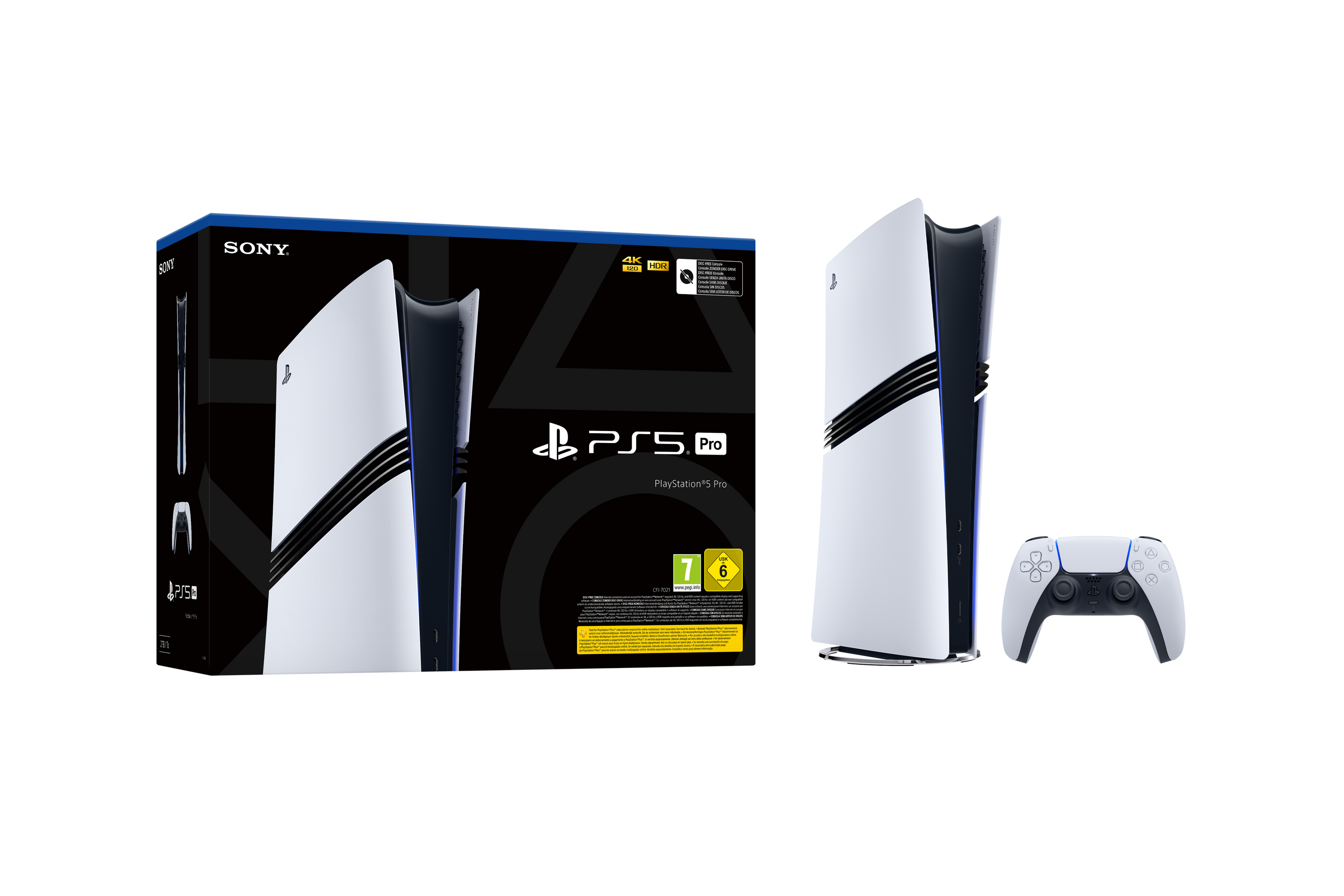 Sony PlayStation 5 Pro PSSR 4K Gaming 2TB SSD - PS5 Pro B-Ware