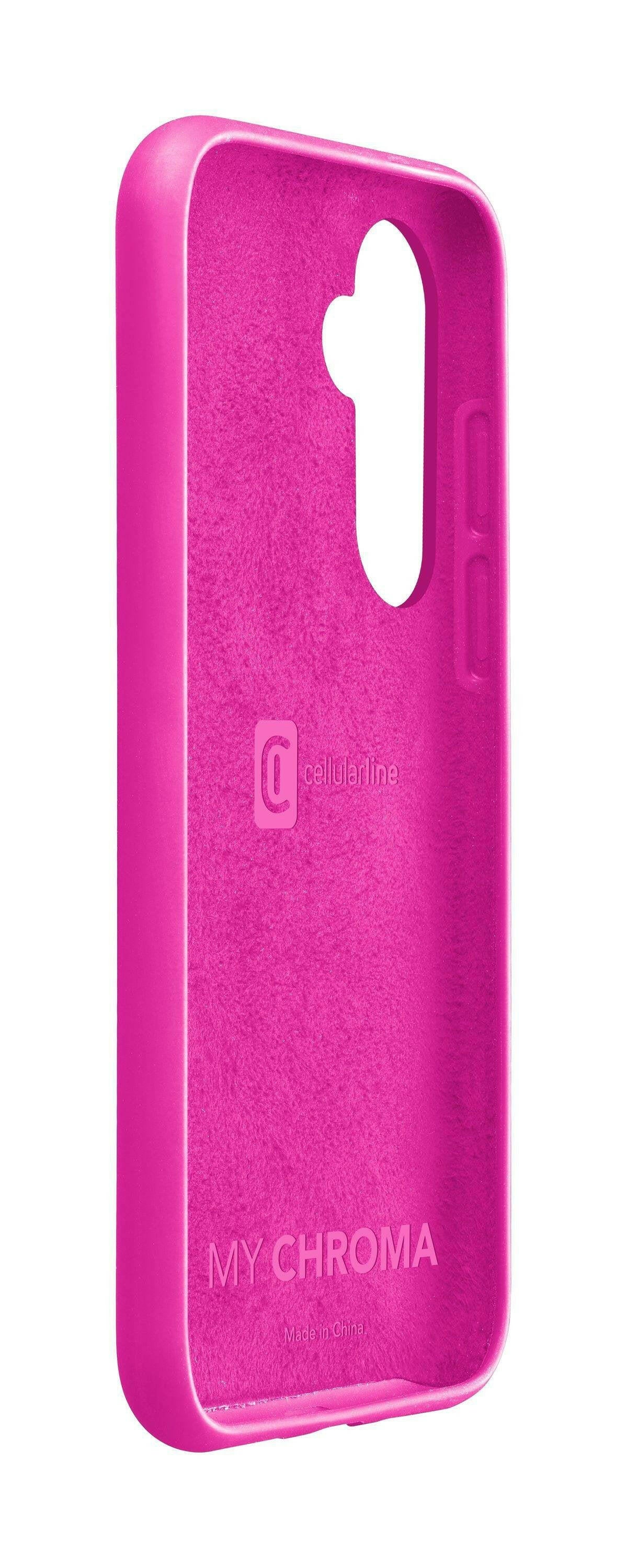Cellularline Chroma Case für Samsung A16 5G, Pink Cover.