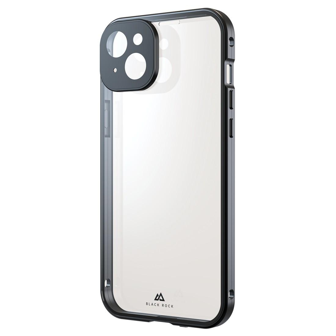 Black Rock iPhone 16 Plus Cover 360° Glass, Schwarz