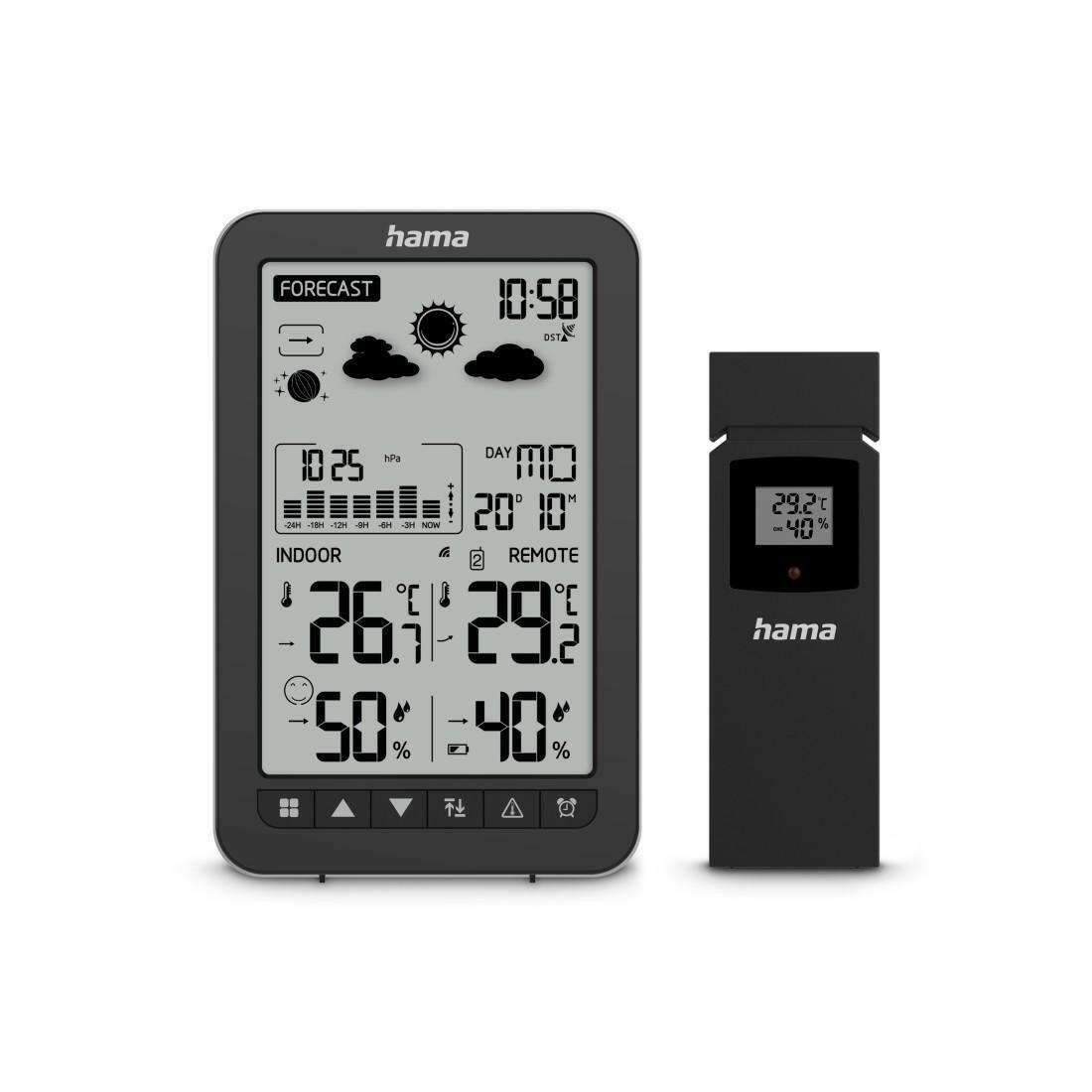 Hama Wetterstation Ko Samui mit Außensensor & Funk.