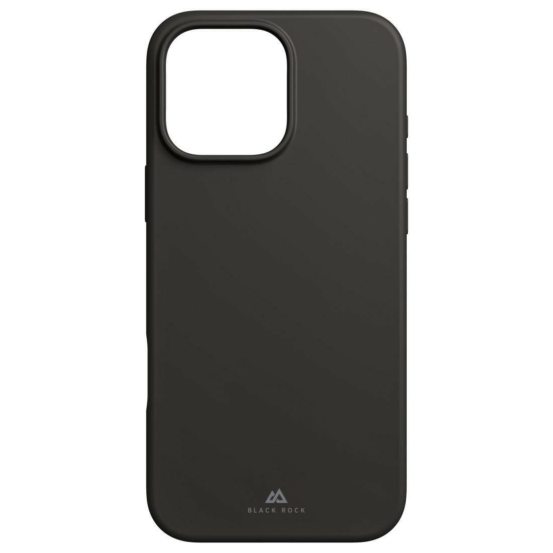 Black Rock iPhone 16 Pro Max Cover Schwarz.