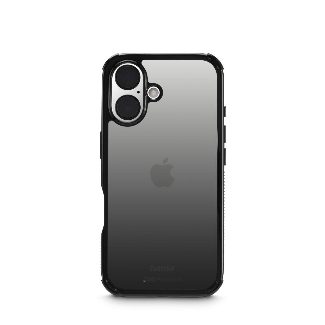 HAMA Handyhülle Extreme Protect für iPhone 16, schwarz