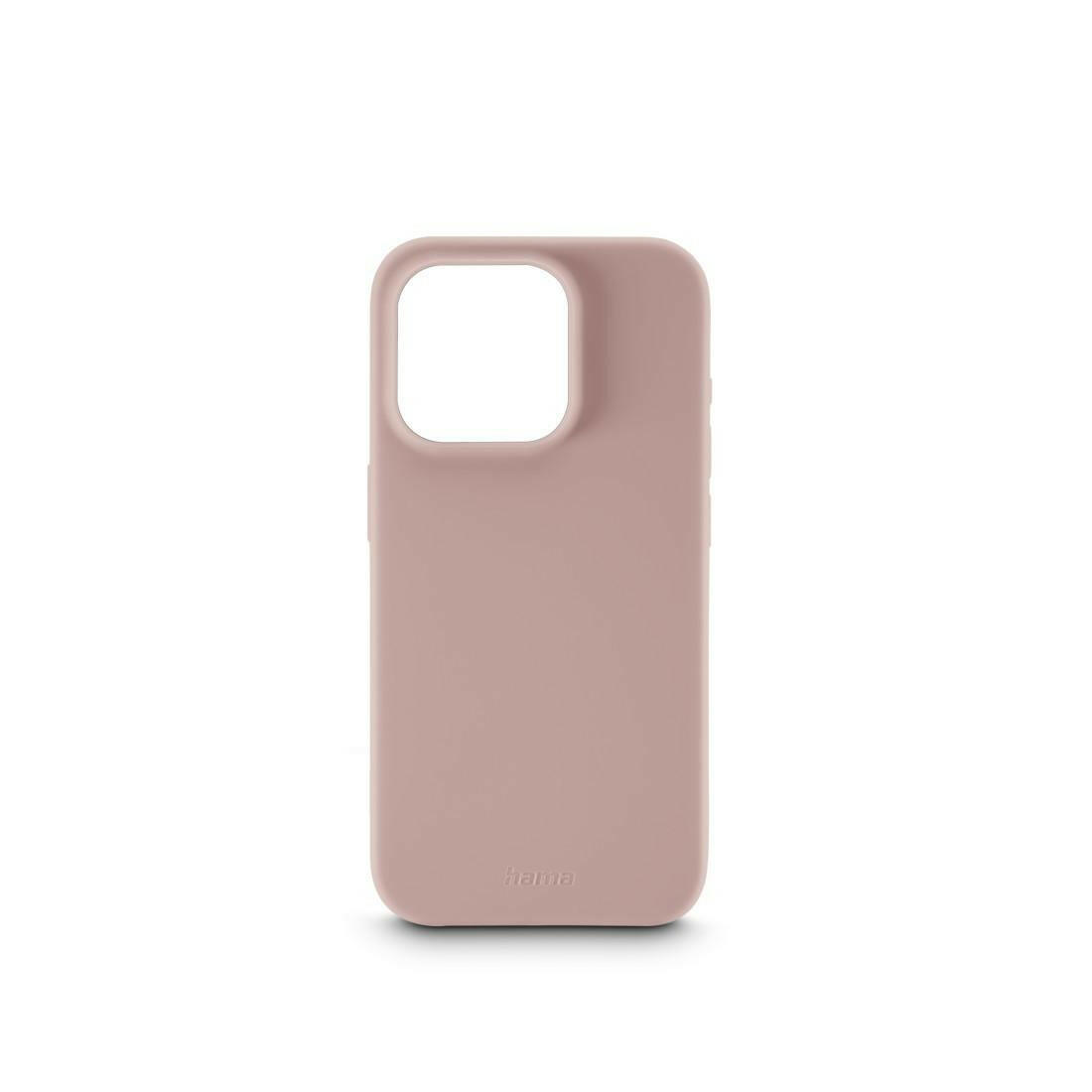 Hama Fantastic Feel Schutzhülle für iPhone 16 Pro, Rosa.