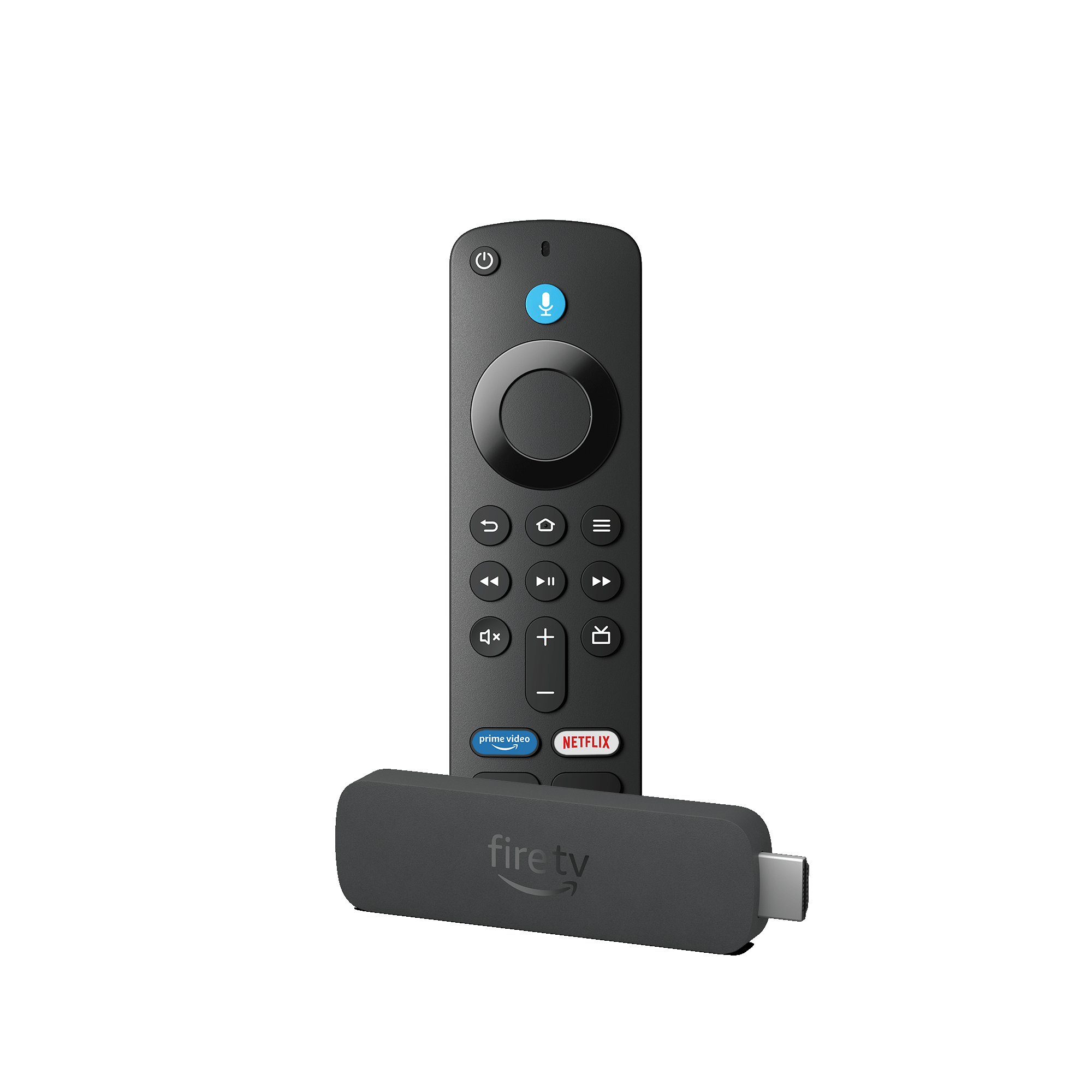 Amazon Fire TV Stick 4K, Dolby Vision, HDR, Alexa Schwarz