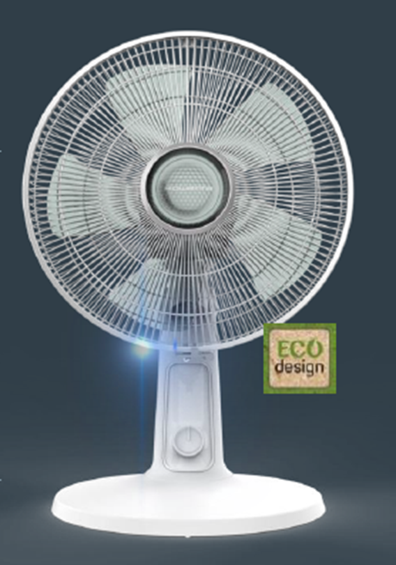 Rowenta VU2740 Tischventilator geräuscharm energiesparend