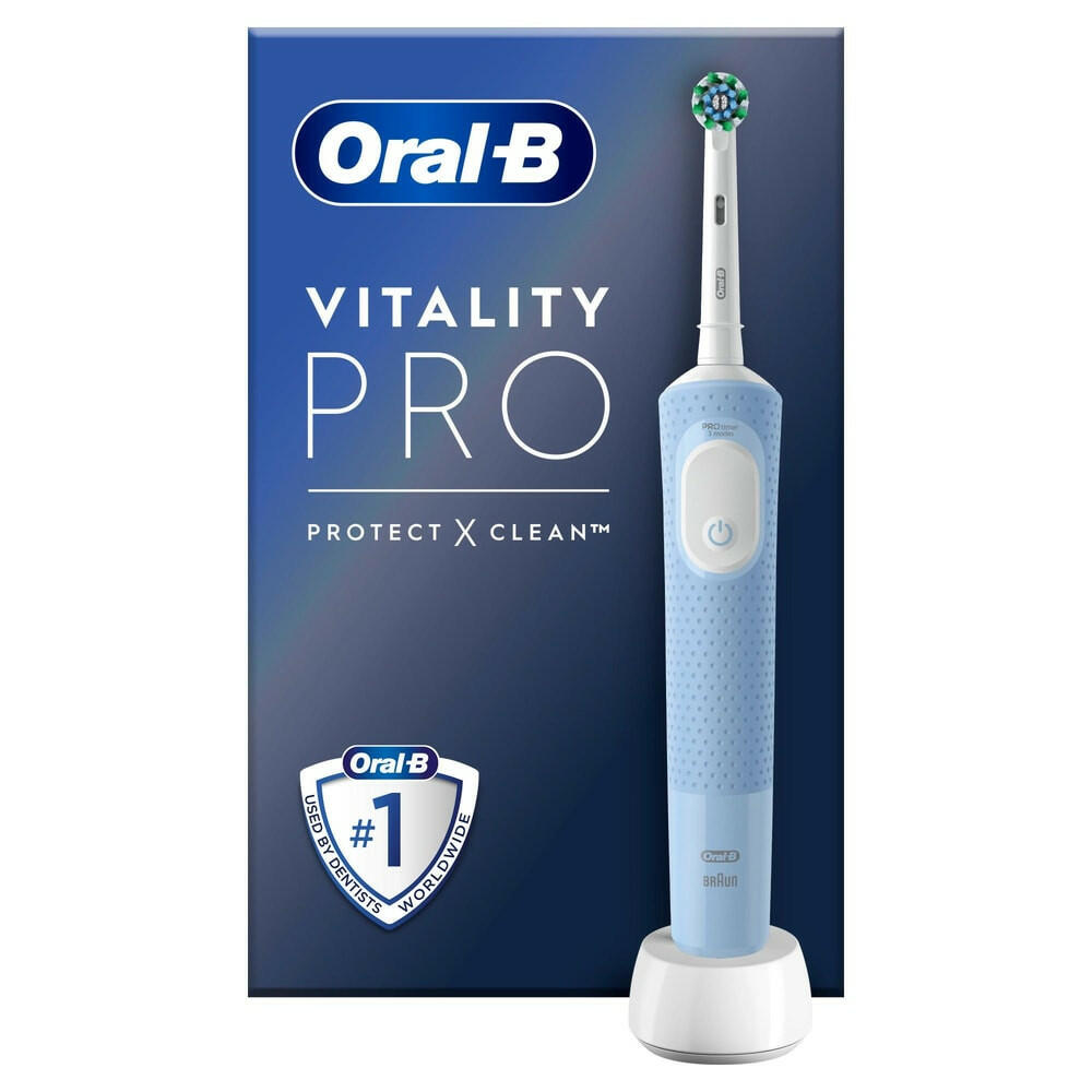 Oral-B Vitality Pro Blau: Elektrische Zahnbürste, 3.