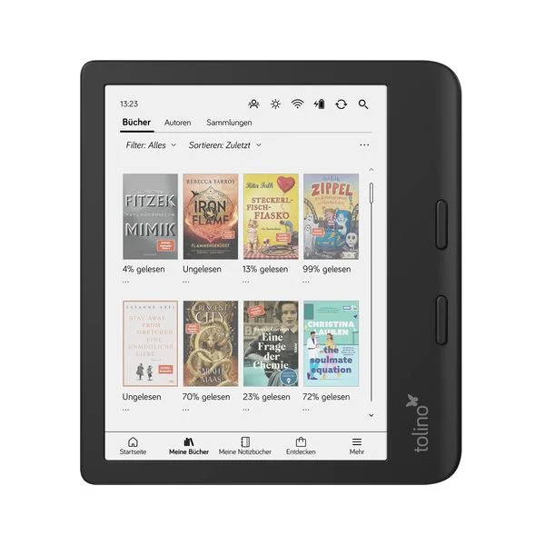 Tolino Vision Color eBook-Reader 2024, 7" Farbdisplay.