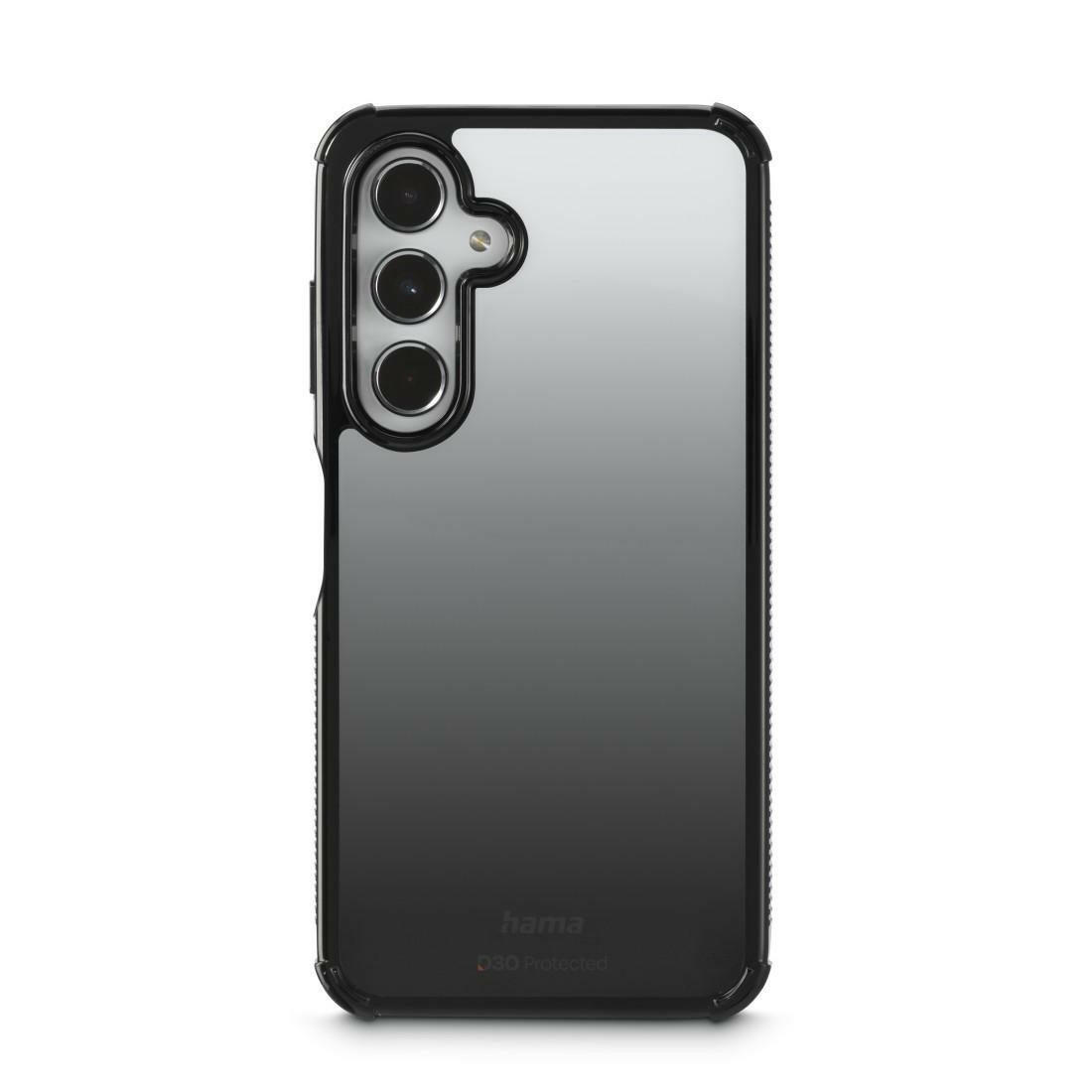 Hama D3O Schutzhülle für Samsung Galaxy A16, Schwarz.