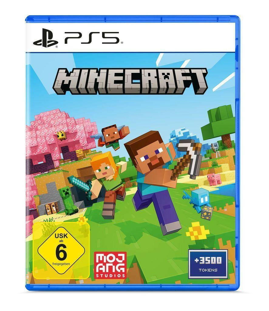 Minecraft PS5 - Sandbox Abenteuerspiel - Mojang Studios