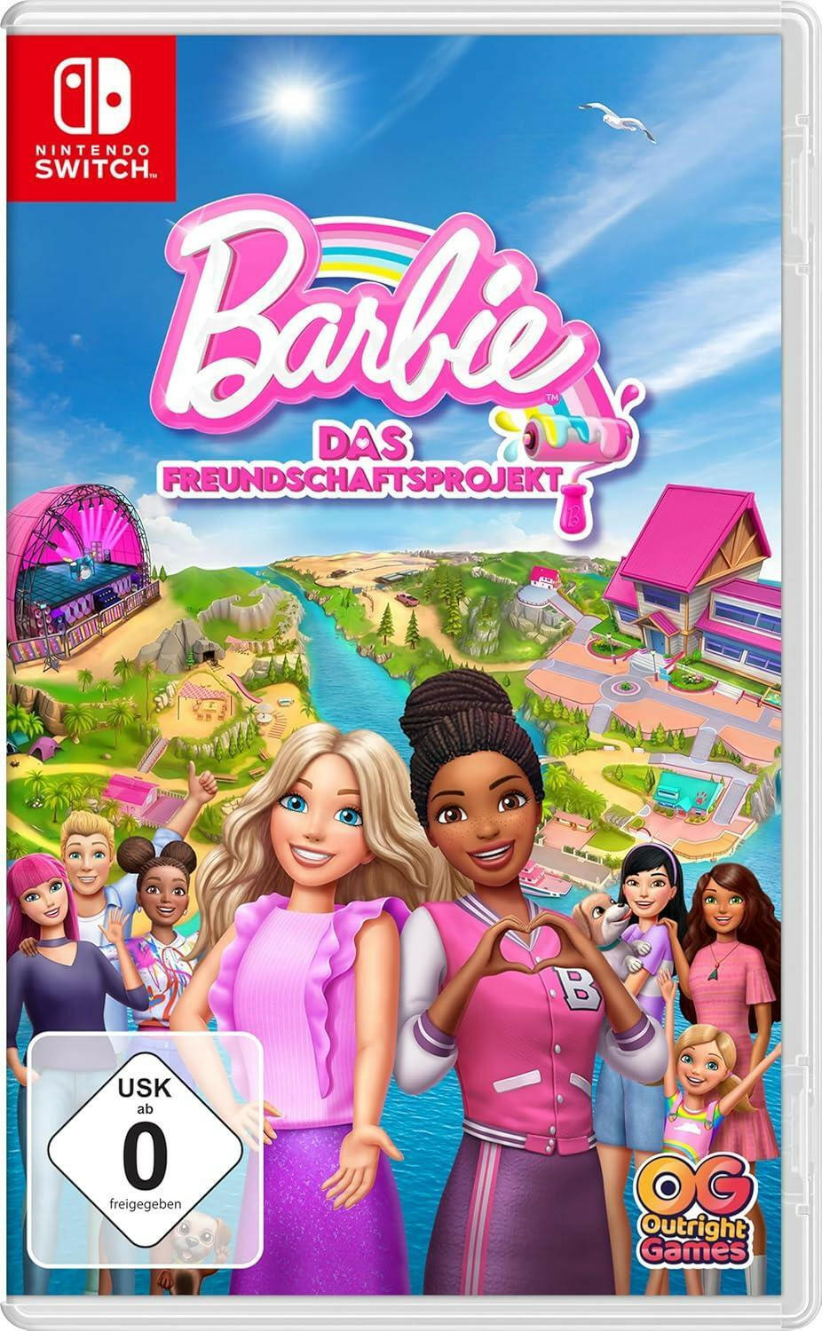Nintendo Switch-Spiel Barbie: Das Freundschaftsprojekt.