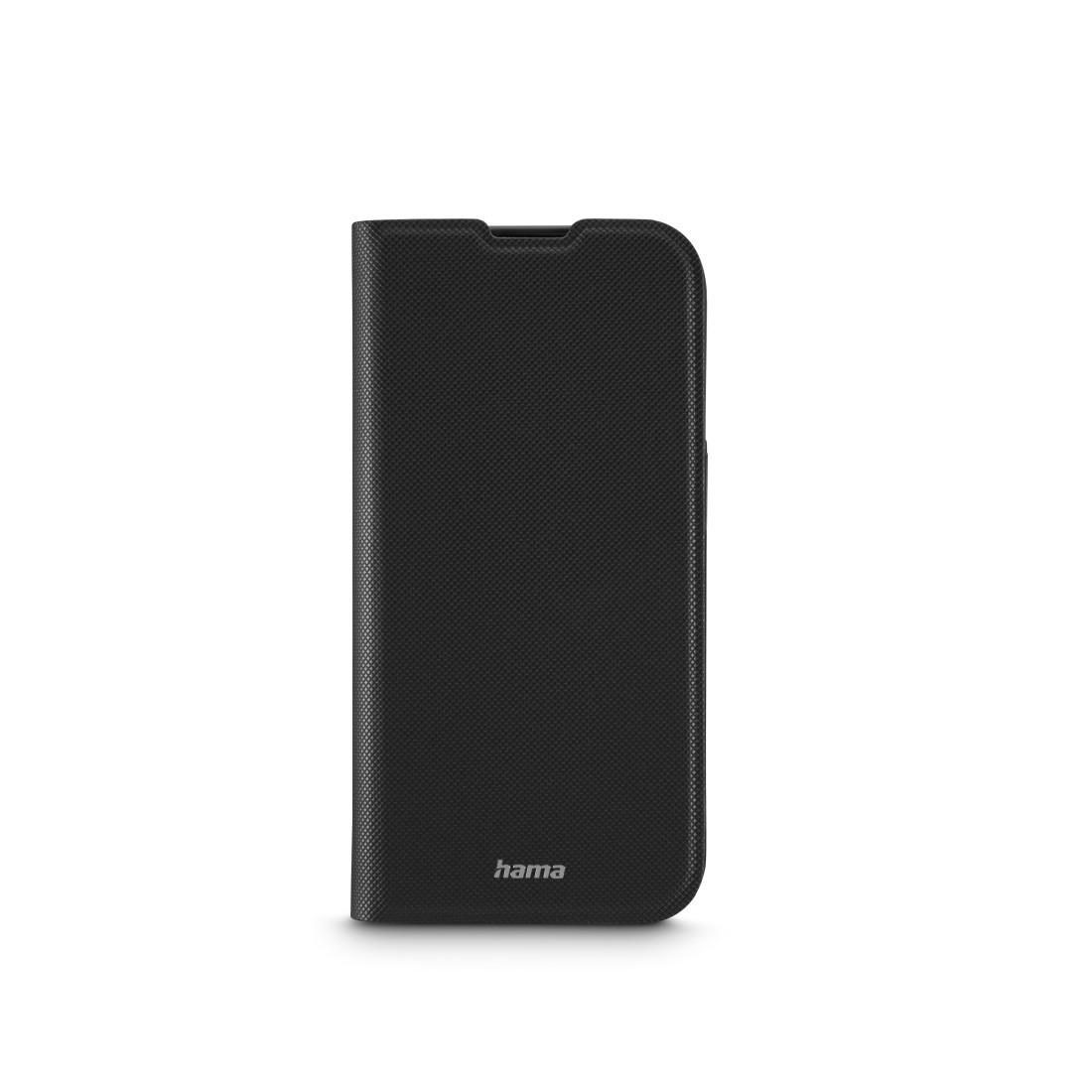 Hama iPhone 16 Pro Handytasche, Schwarz, Klapphülle mit