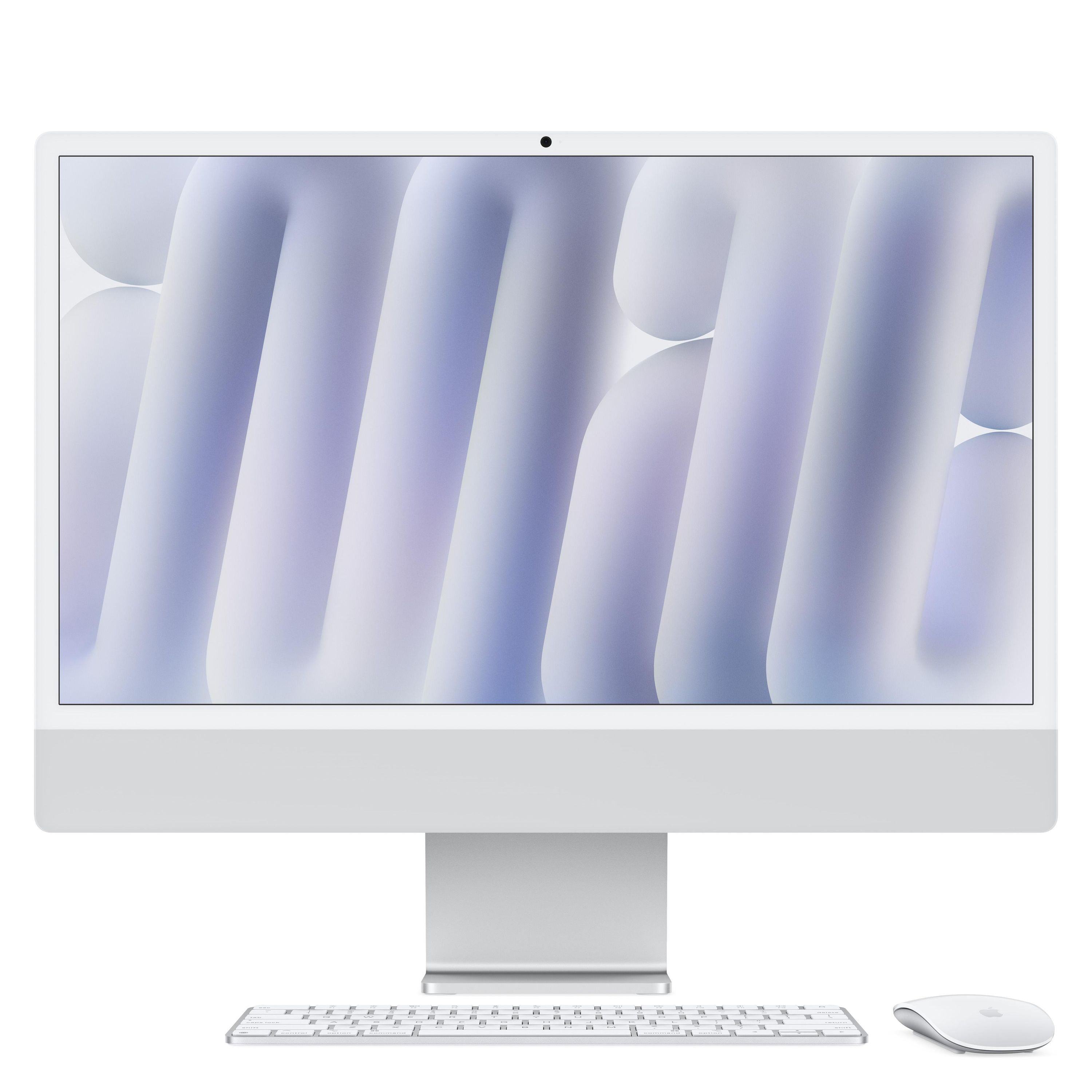 Apple iMac 24 Zoll Silber All-in-One M4 10-Core 16GB 256GB