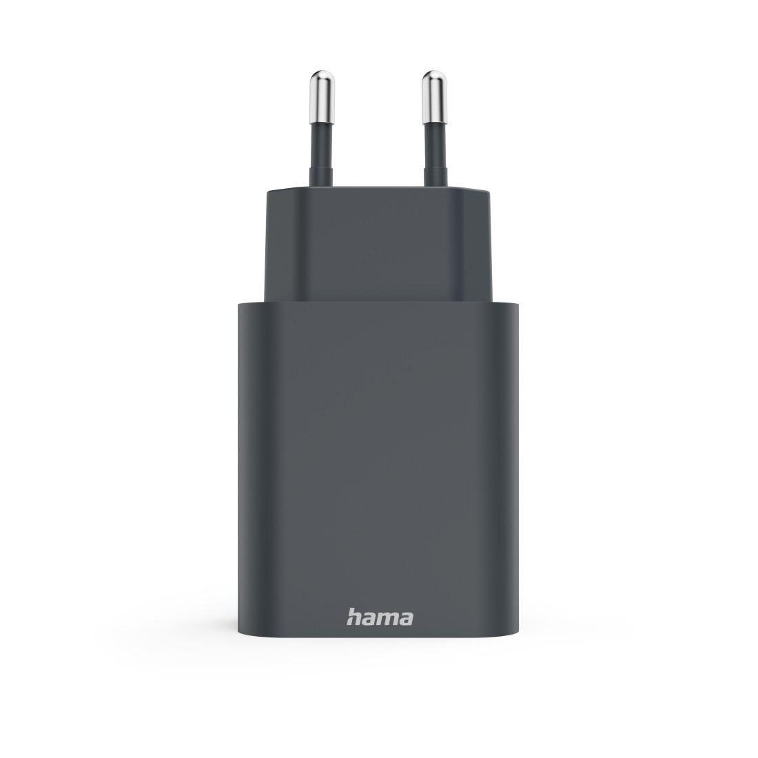 Hama PD 45W Schnellladegerät 1x USB-C Anthrazit