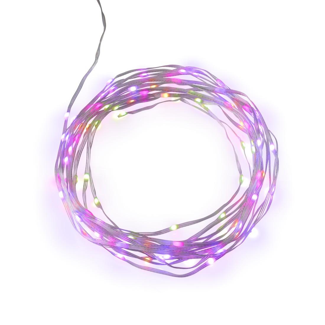Hama 00176660 Smarte LED-Lichterkette 10m WLAN IP44 Bunt