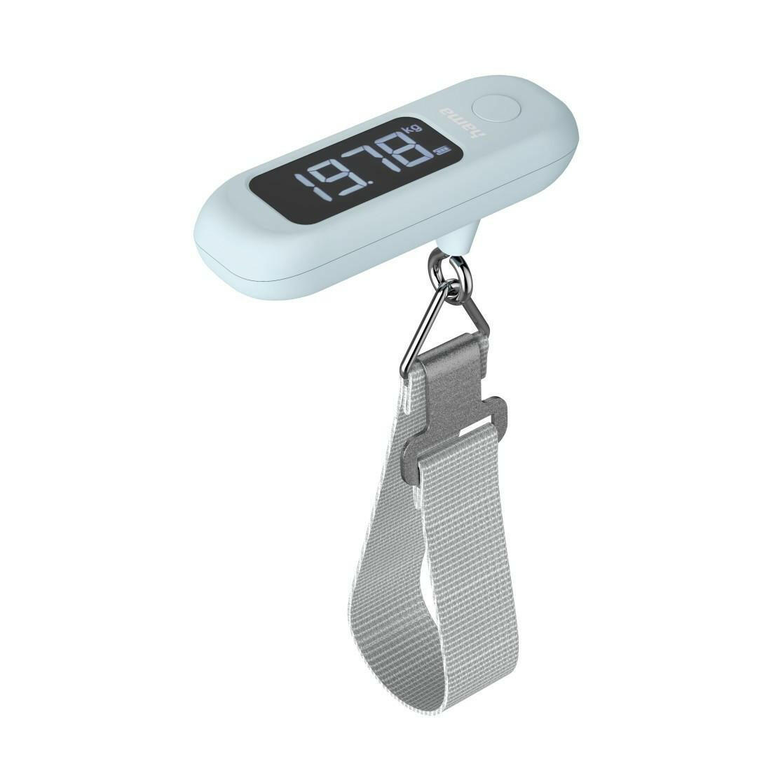 Hama Kofferwaage 50 kg mit LCD-Display & Tara-Funktion