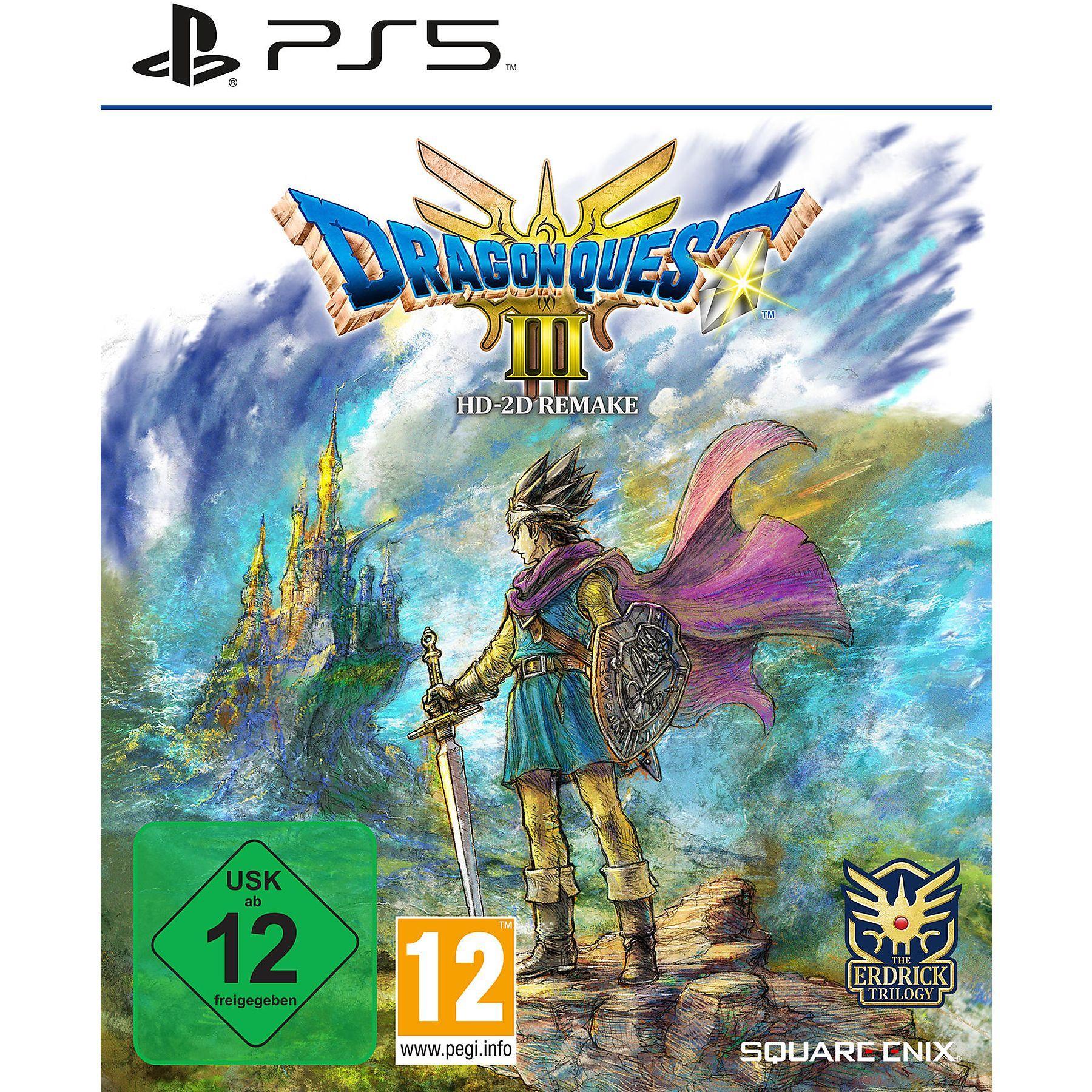 SQUARE ENIX Dragon Quest III HD-2D Remake RPG PS5-Spiel