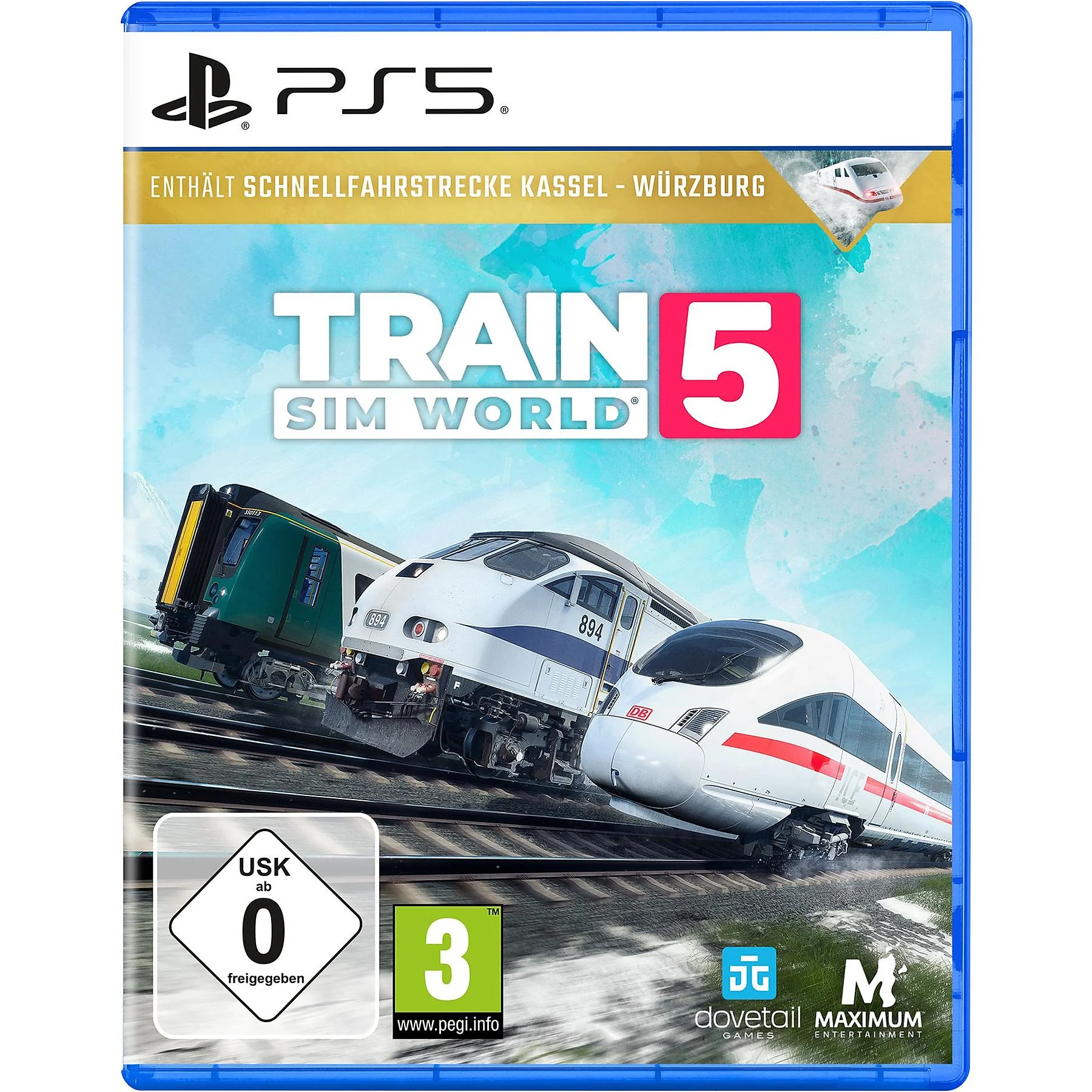 Train Sim World 5 PS5-Spiel - Eisenbahnsimulation erleben