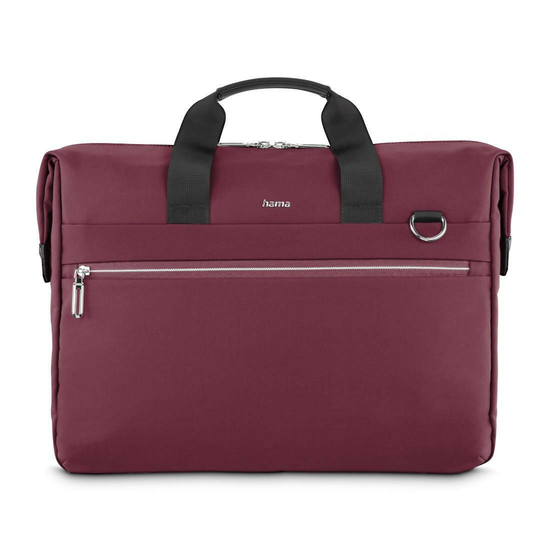 Hama Laptoptasche „Ultimate“, 15,6", wasserabweisend, rot.