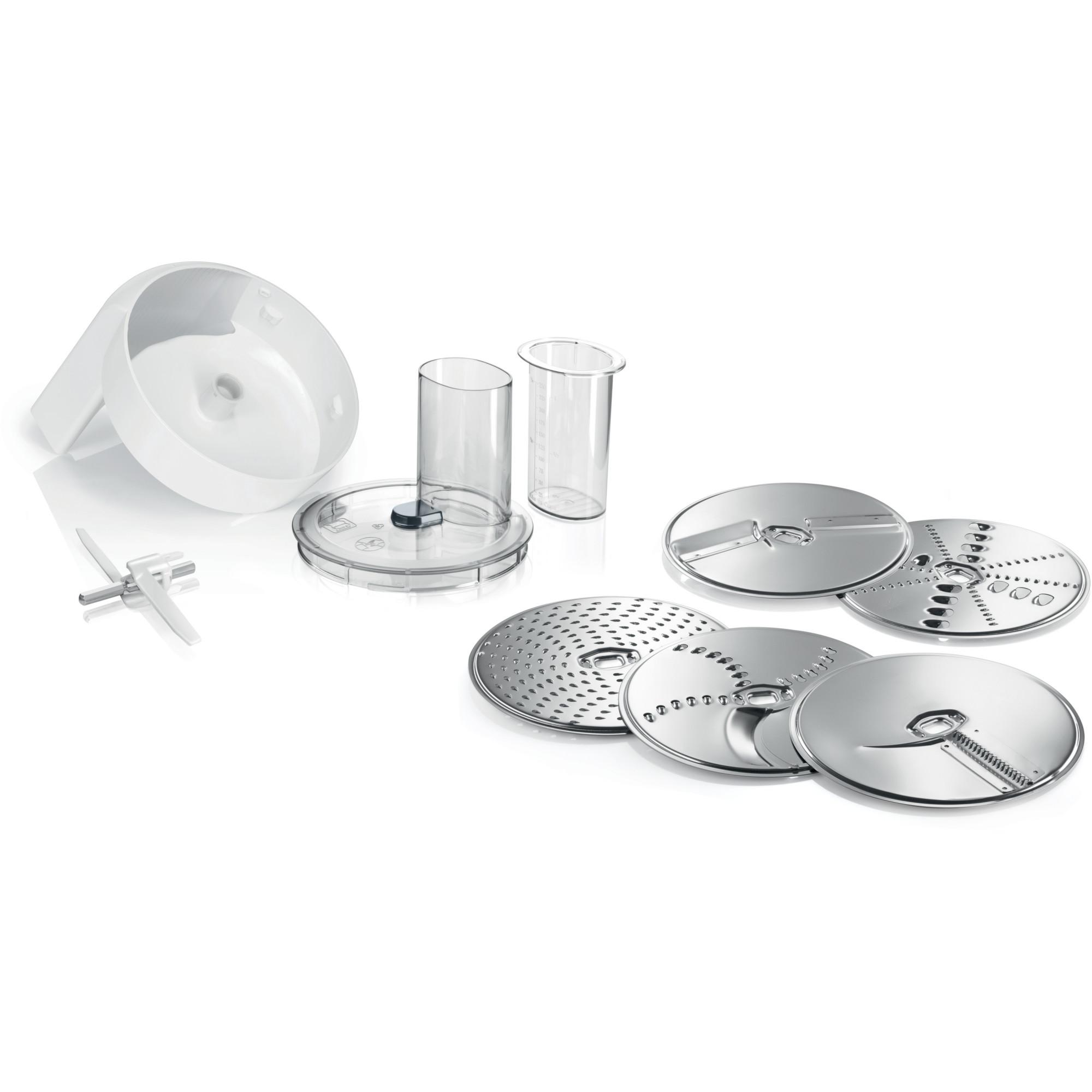Bosch VeggieLove-Set MUZ5VL1 Durchlaufschnitzler, 5 Scheiben