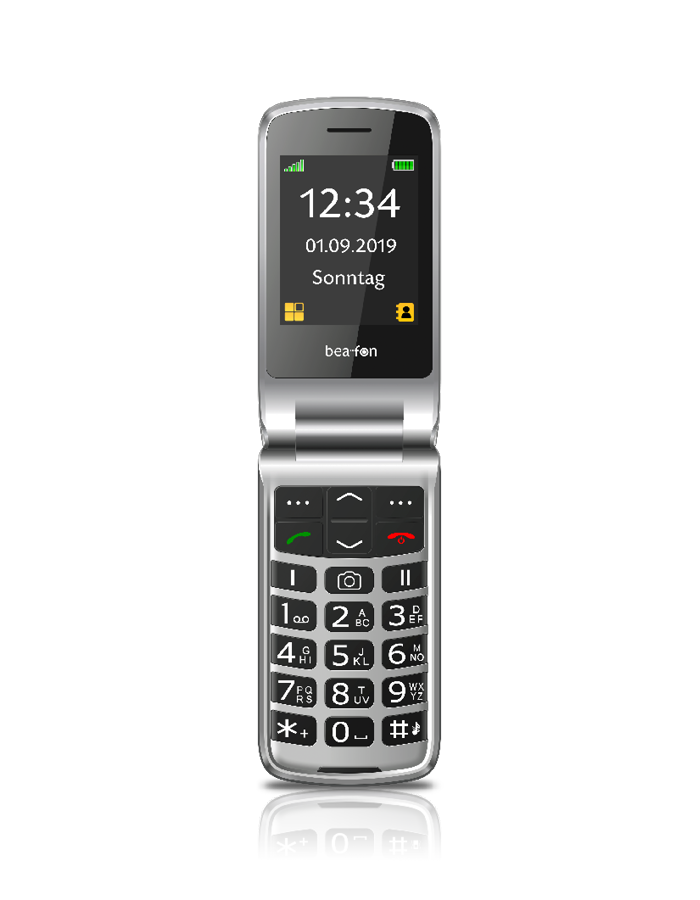 Beafon SL495 LTE Klapphandy Senioren 4G SOS Kamera
