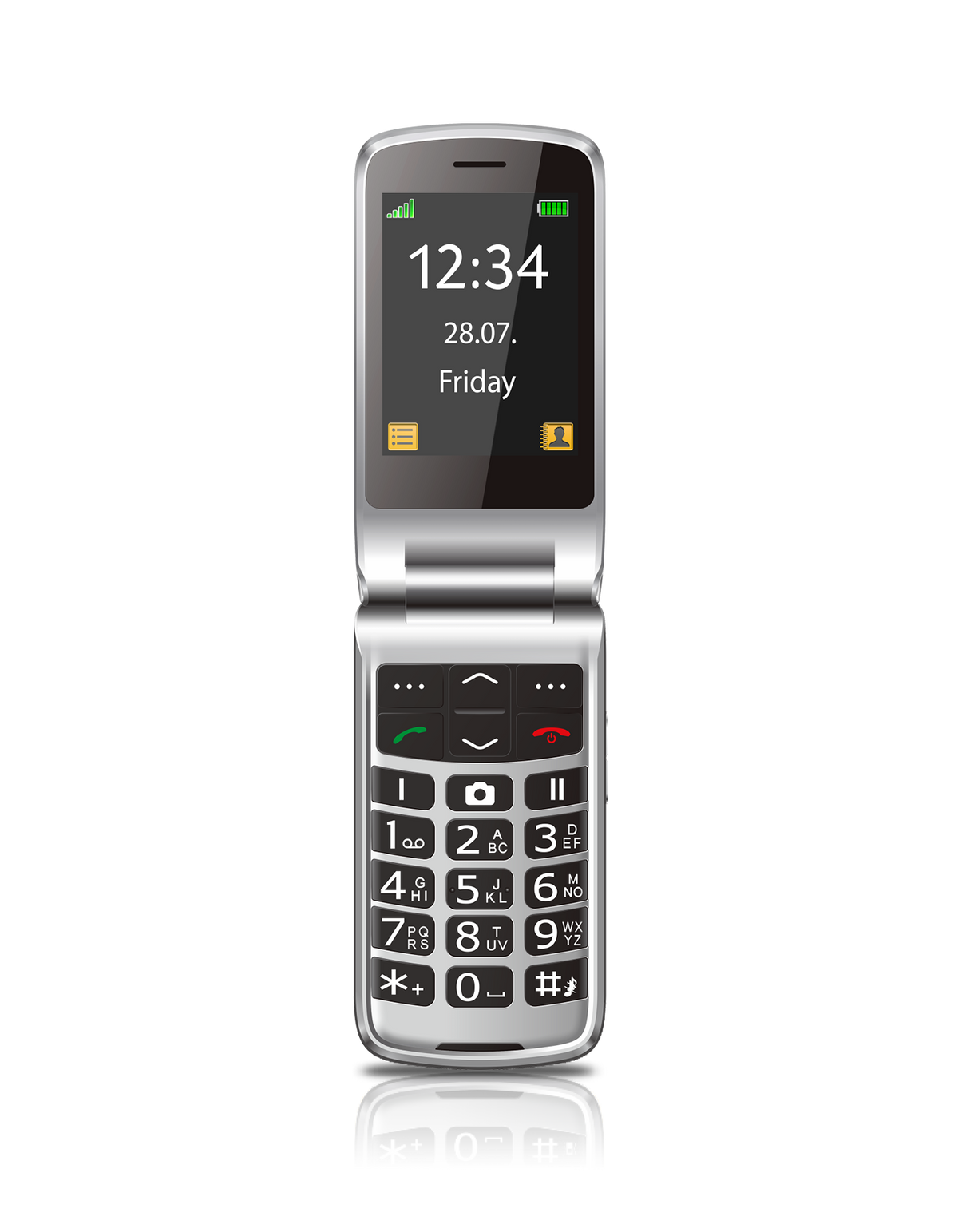 Beafon SL645plus Senioren-Klapphandy 4G SOS XXL-Display Neu OVP geöffnet